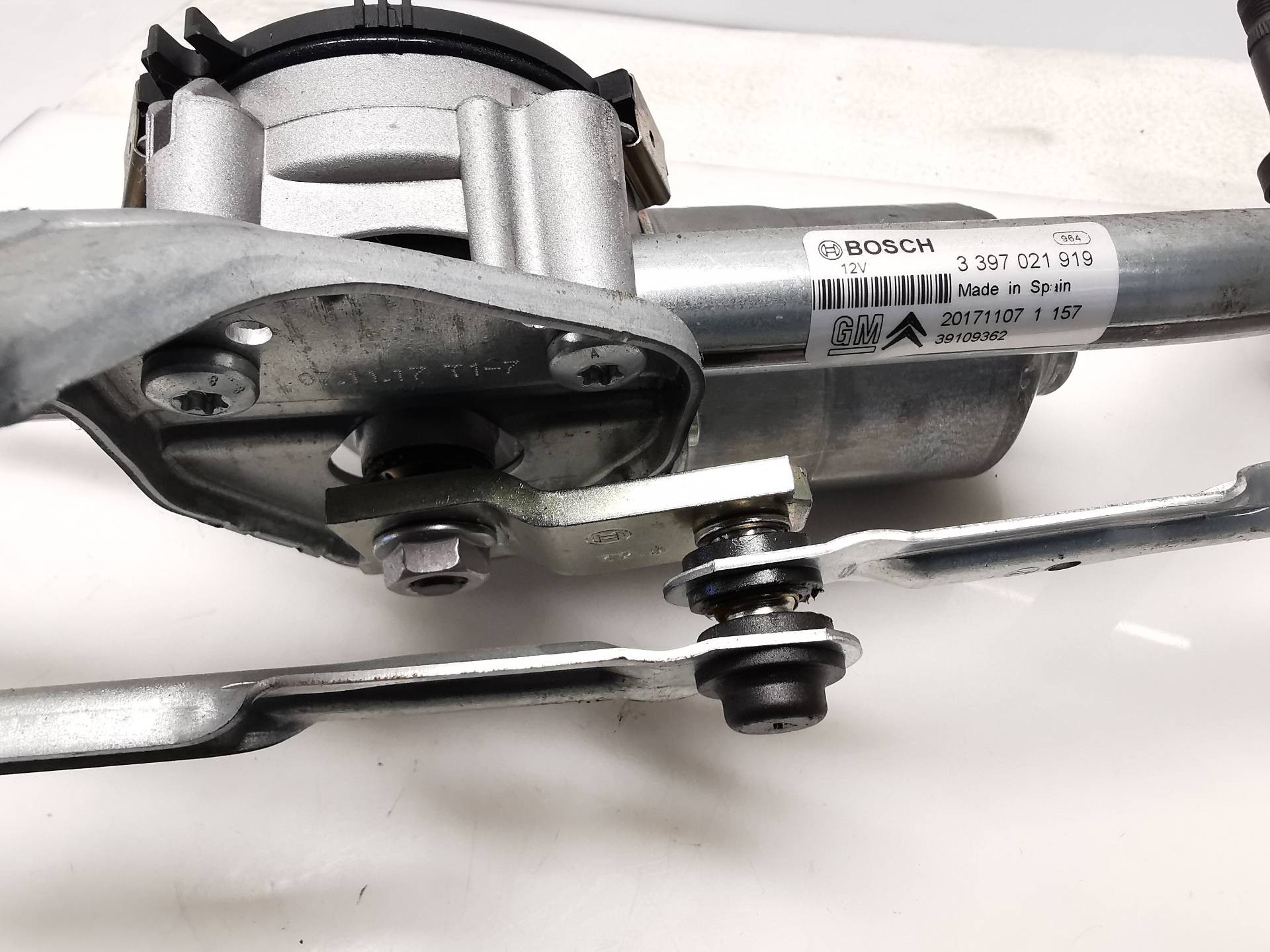MOTOR LIMPIA DELANTERO CITROËN C3 AIRCROSS 0390243607 0390243607 - Vista 2