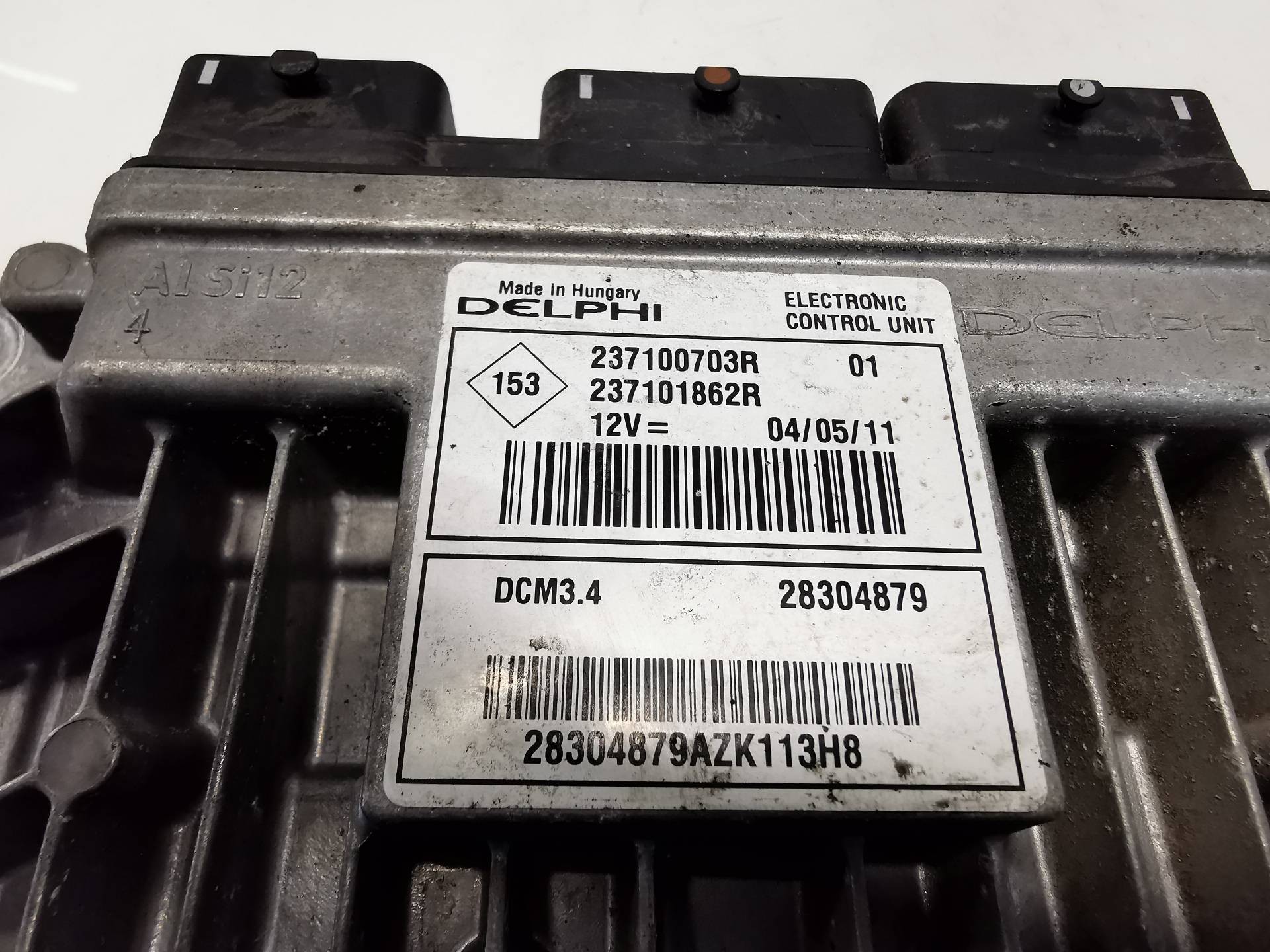 CENTRALITA MOTOR UCE DACIA SANDERO 237100703R 237100703R - Vista 3