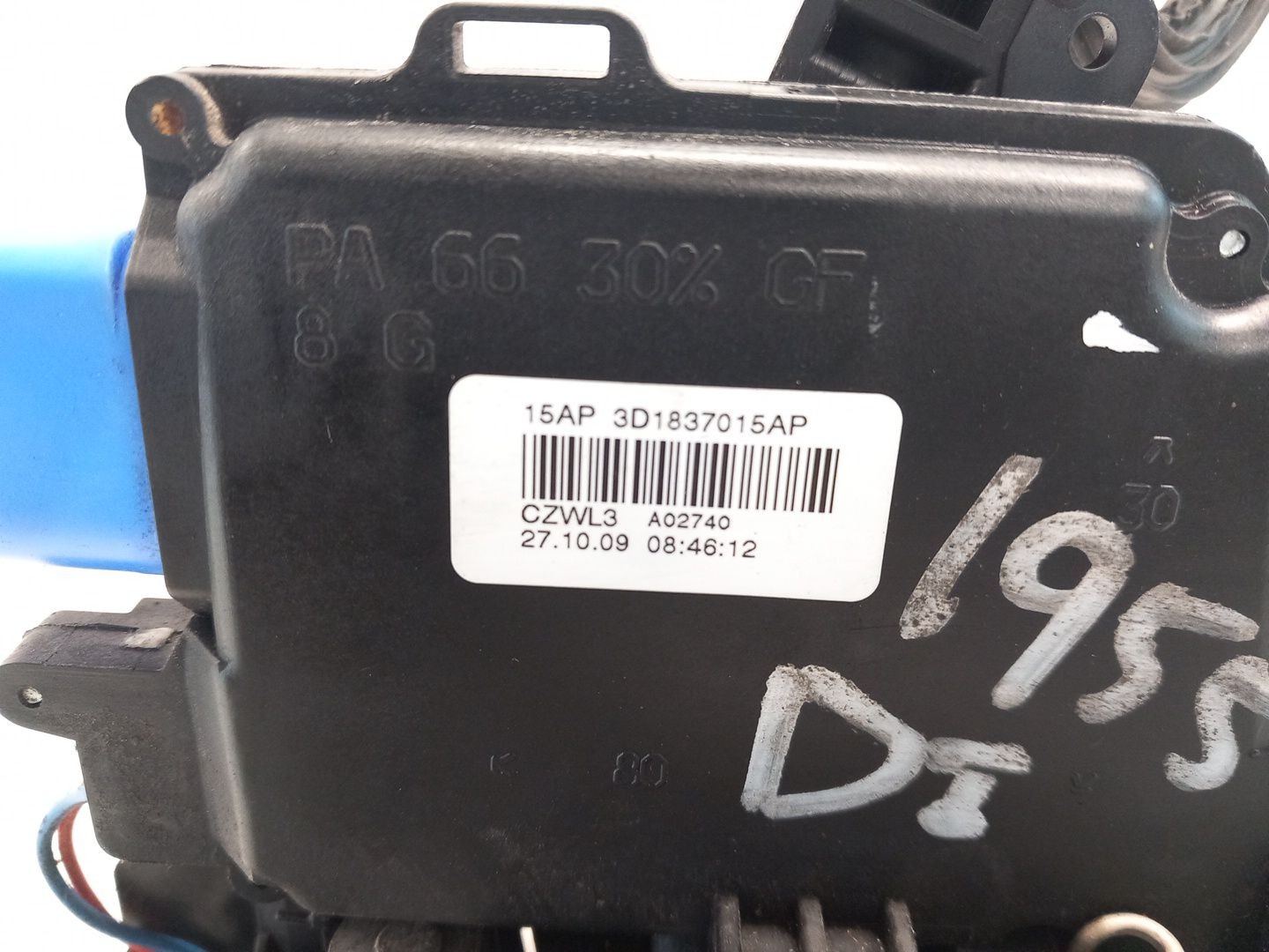 CERRADURA PUERTA DELANTERA IZQUIERDA SKODA OCTAVIA II (1Z3) 3D1837015AP 3D1837015AP - Vista 3