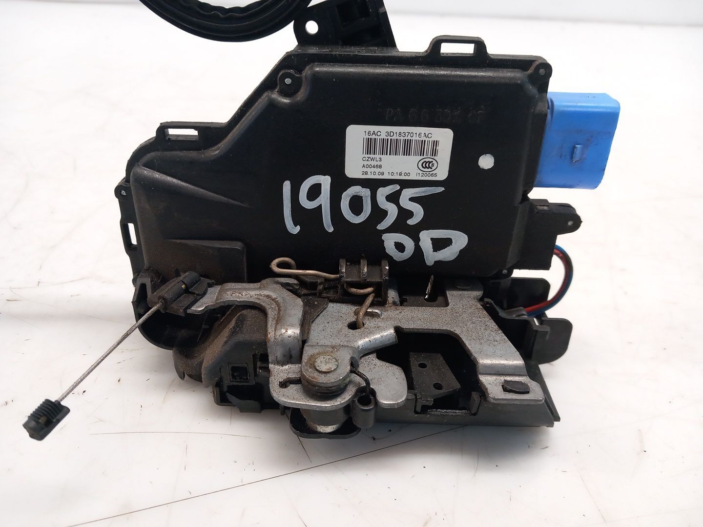 CERRADURA PUERTA DELANTERA DERECHA SKODA OCTAVIA II (1Z3) 3D1837016A 3D1837016A - Vista 2