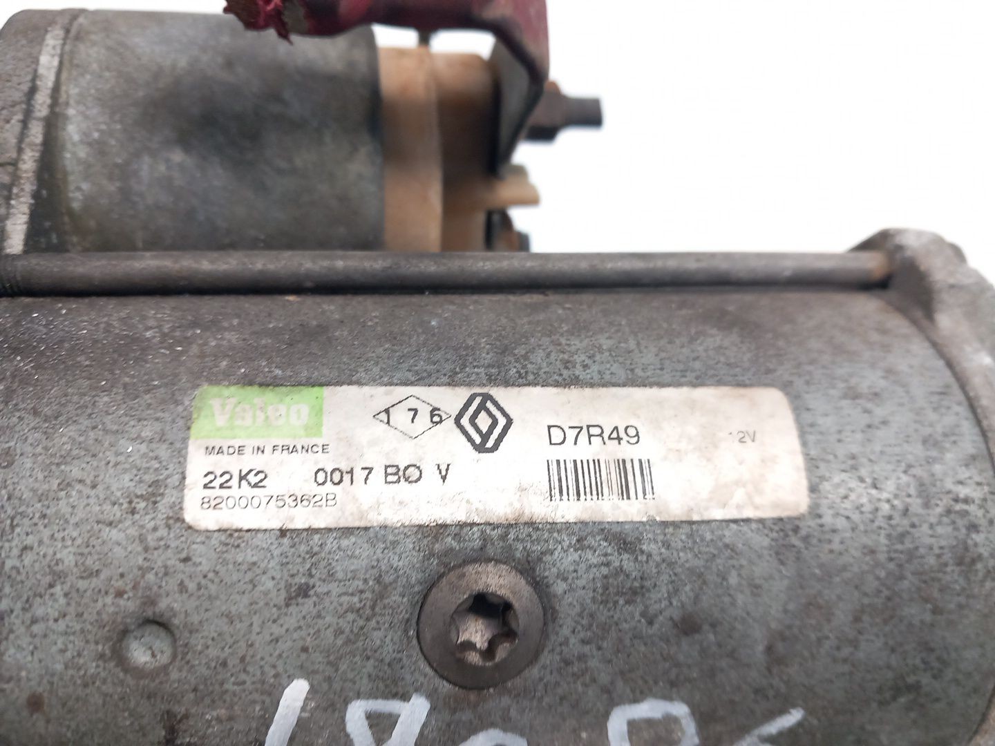 MOTOR ARRANQUE RENAULT MEGANE II (BM0/1_, CM0/1_) 8200075362B 8200075362B - Vista 3
