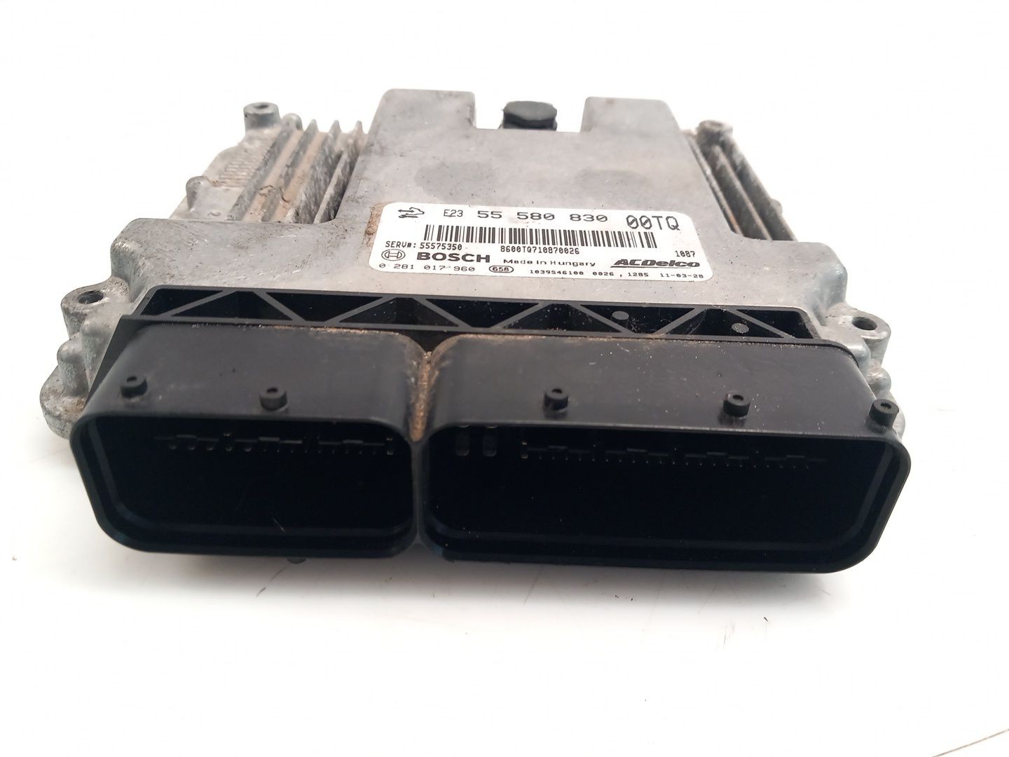 CENTRALITA MOTOR UCE OPEL CORSA D 0281017960 / 55580830 55575350 02810179605558083055575350 - Vista 3