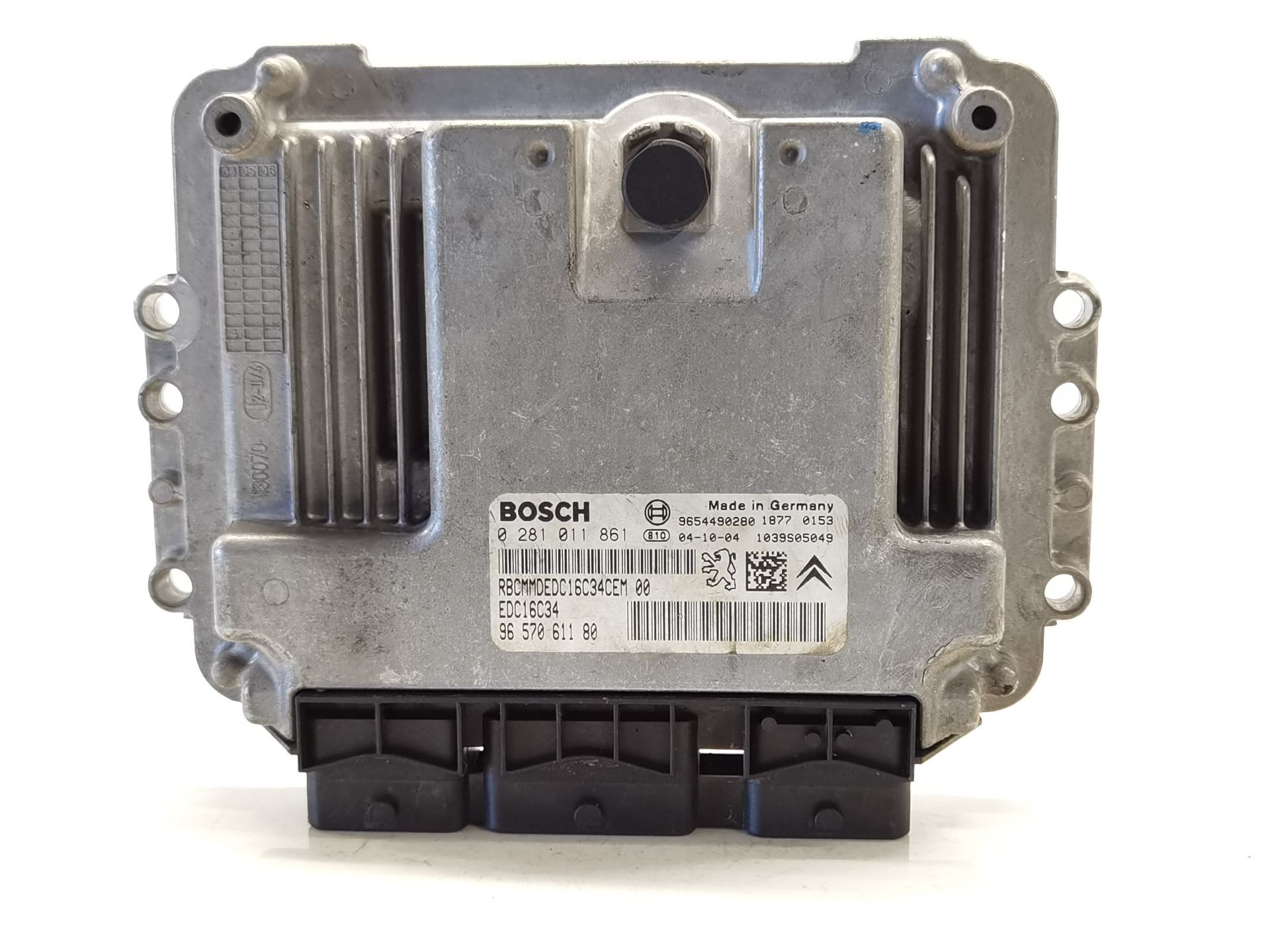 CENTRALITA MOTOR UCE CITROËN C3 I (FC_, FN_) 9657061180 / EDC16C34 / 0281011861 9657061180EDC16C340281011861