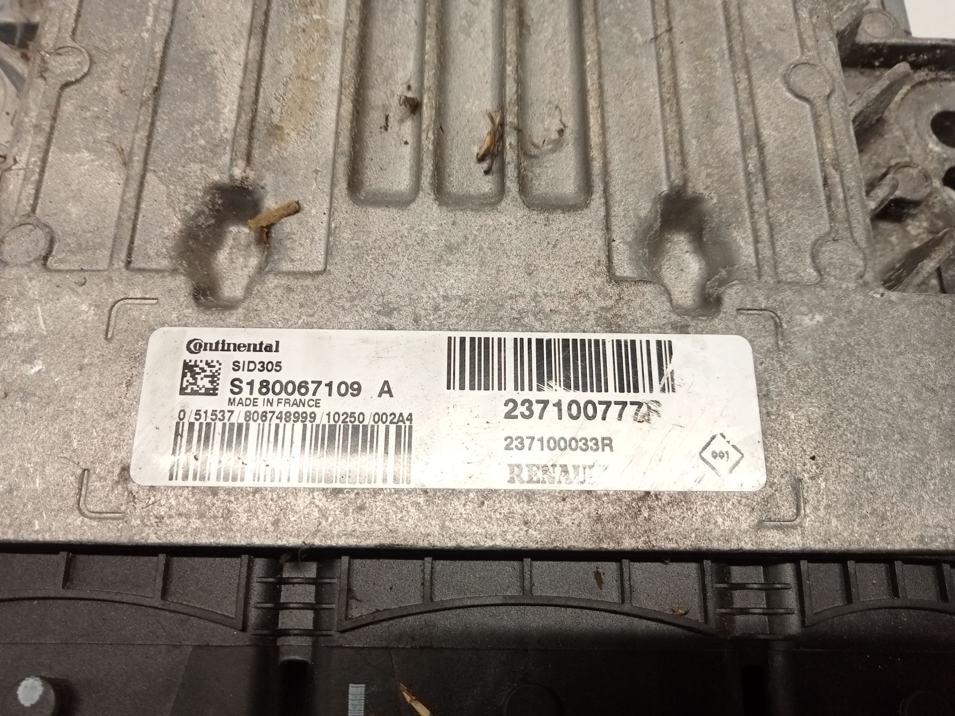 CENTRALITA MOTOR UCE RENAULT SCENIC III 237100777R 237100777R - Vista 2