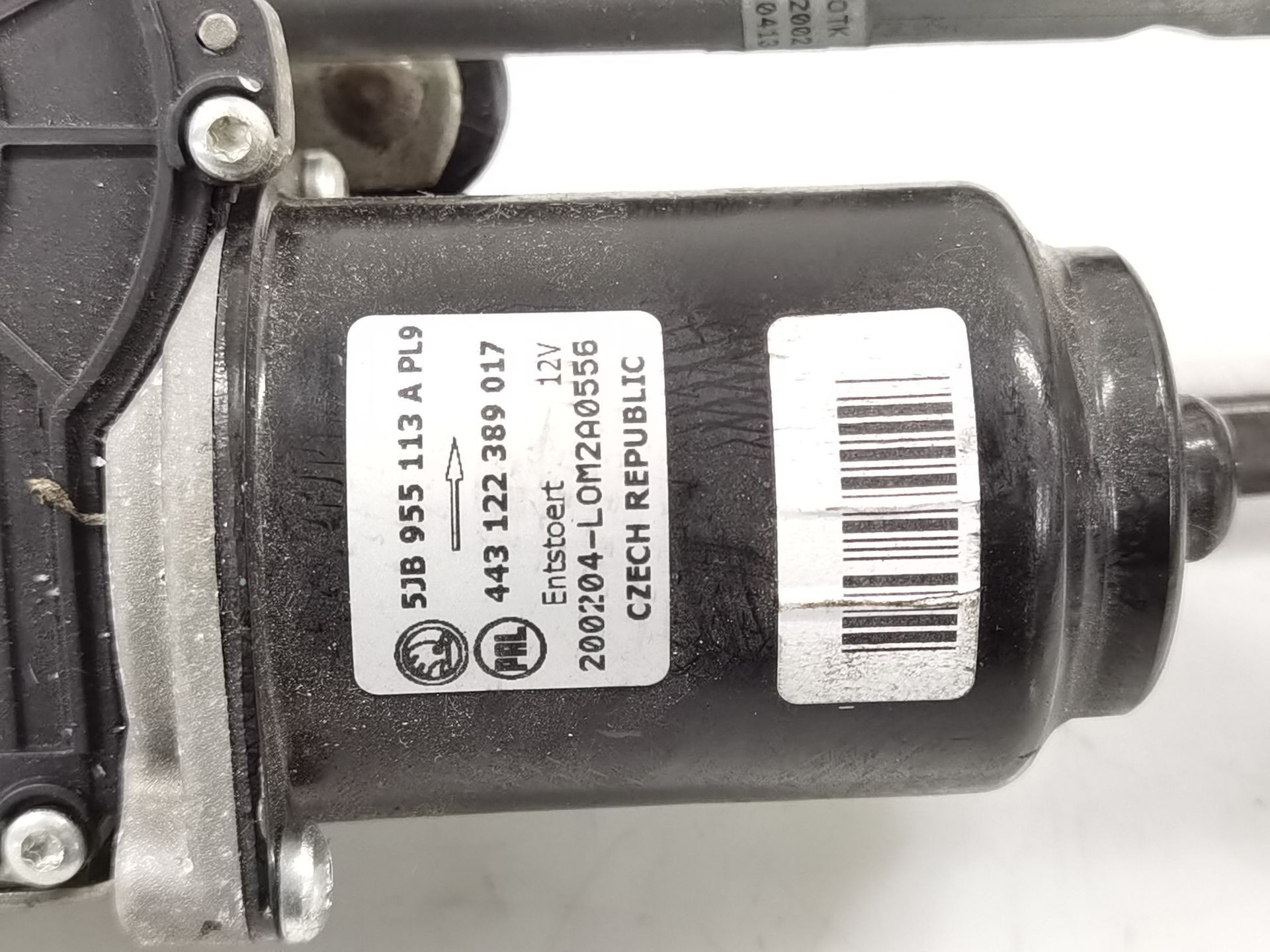 MOTOR LIMPIA DELANTERO SKODA FABIA III (NJ3) 5JB955113A / 443122389017 5JB955113A443122389017 - Vista 2