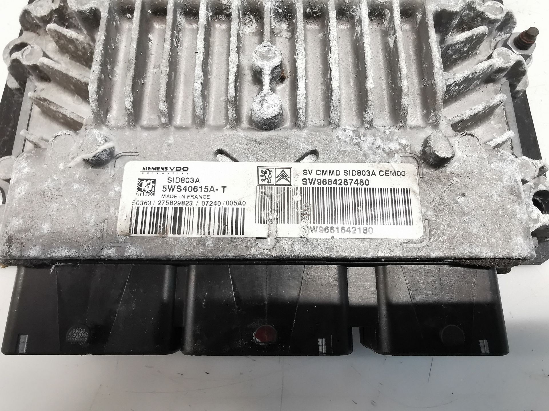 CENTRALITA MOTOR UCE CITROËN C4 PICASSO SW9664287480 / 5WS40615A / SW9661642180 SW96642874805WS40615ASW9661642180 - Vista 3