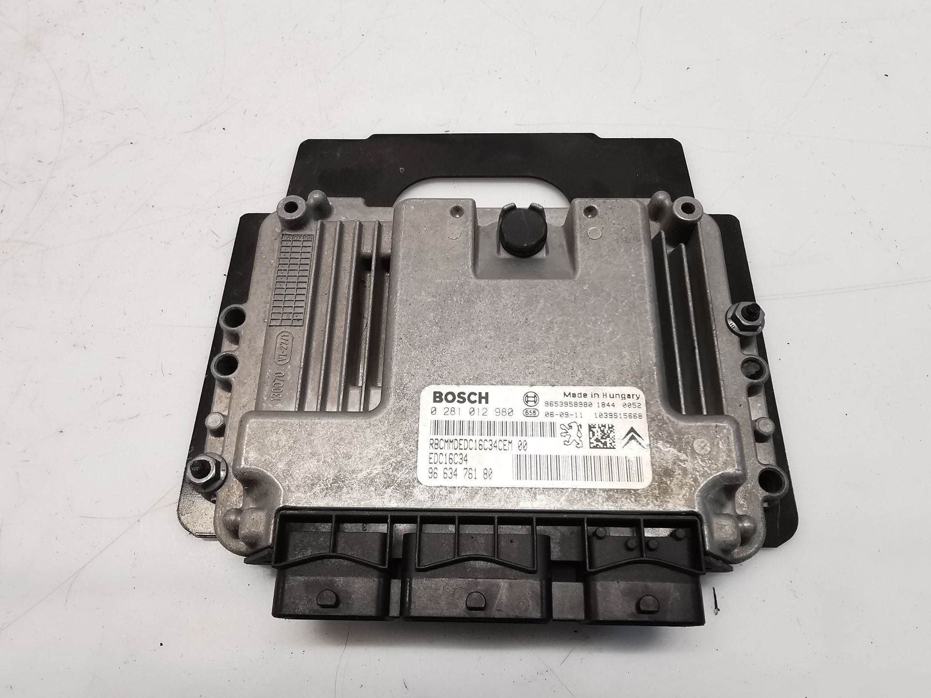 CENTRALITA MOTOR UCE CITROËN C4 GRAND PICASSO I (UA_) 9663476180 / EDC16C34 / 0281012980 9663476180EDC16C340281012980