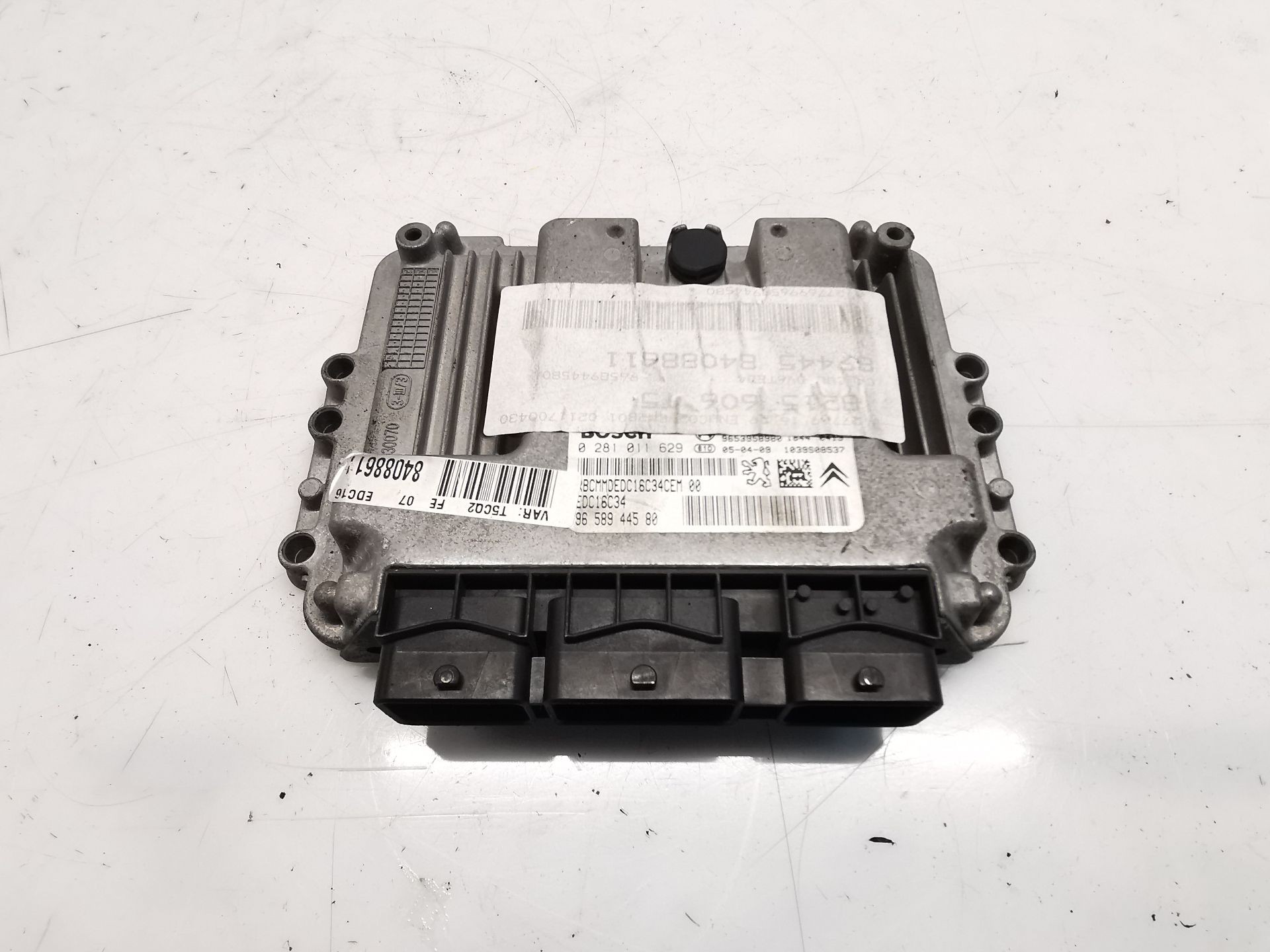 CENTRALITA MOTOR UCE PEUGEOT 307 SW (3H) 9658944580 / 9653958980 / 0281011629 965894458096539589800281011629