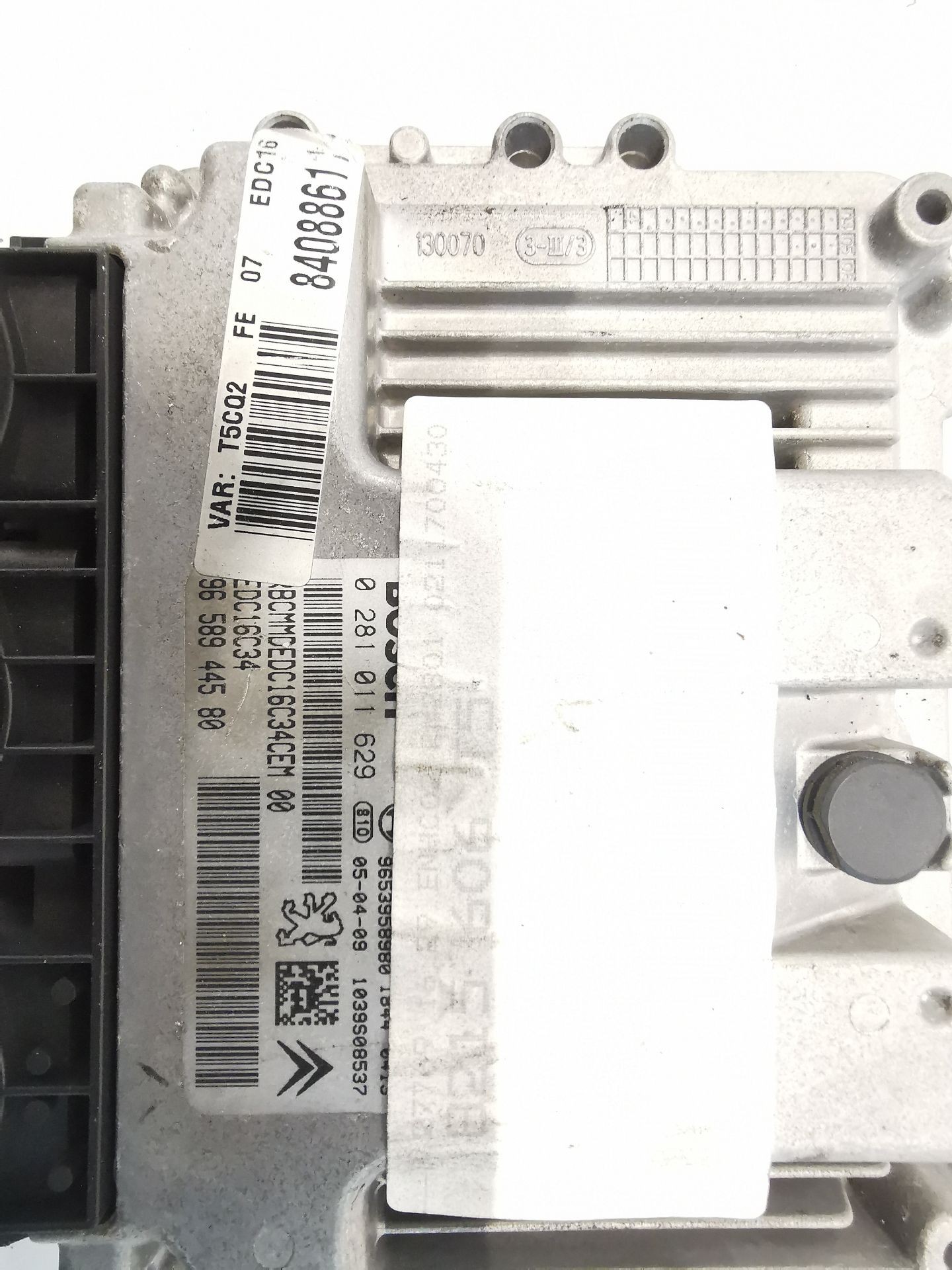 CENTRALITA MOTOR UCE PEUGEOT 307 SW (3H) 9658944580 / 9653958980 / 0281011629 965894458096539589800281011629 - Vista 2