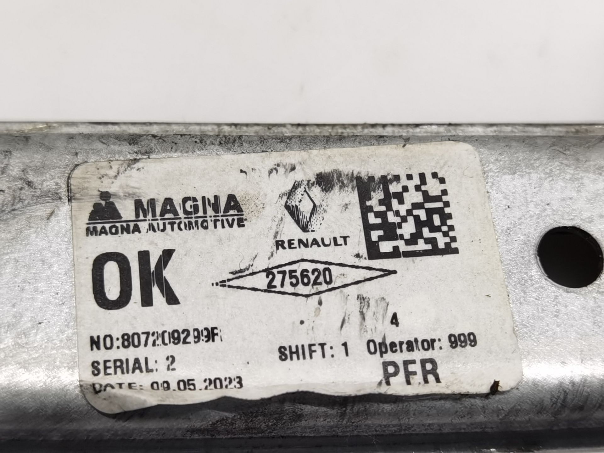 ELEVALUNAS DELANTERO DERECHO DACIA LOGAN MCV II 807209299R 807209299R - Vista 3