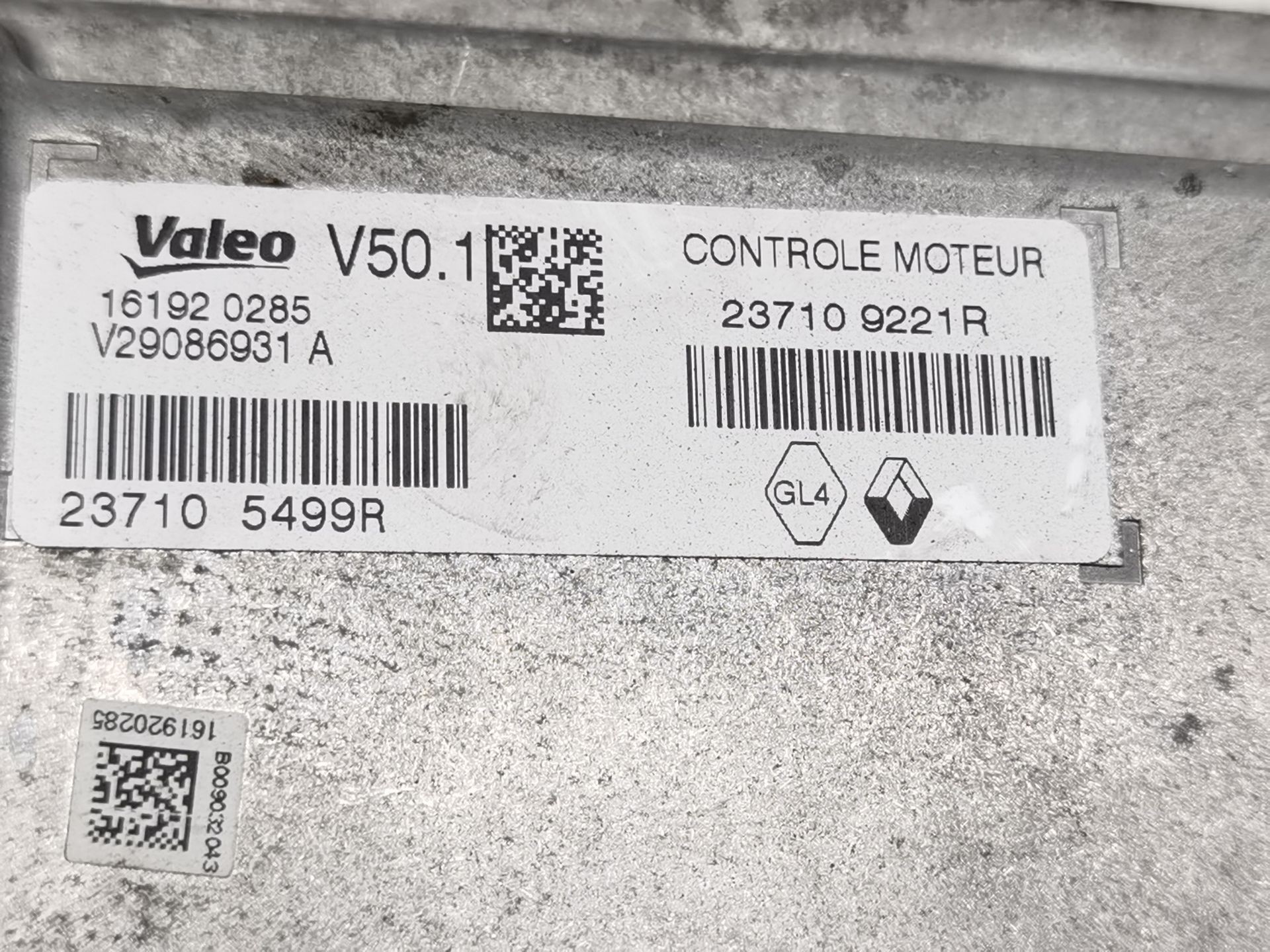 CENTRALITA MOTOR UCE RENAULT CLIO IV (BH_) 237109221R / 161920285 / 237105499R 237109221R161920285237105499R - Vista 2