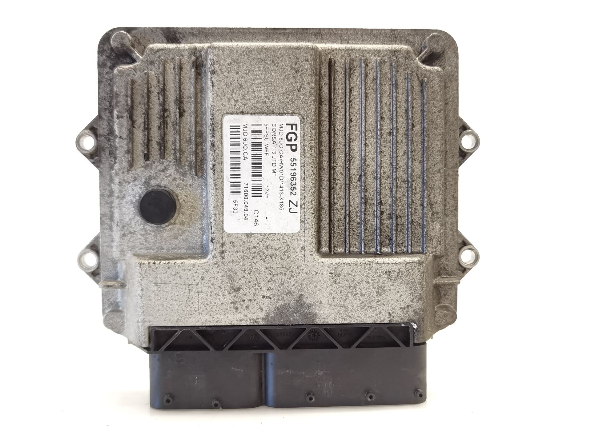 CENTRALITA MOTOR UCE OPEL CORSA C (X01) 55196352ZJ / MJD6JOCA / 7160004904 55196352ZJMJD6JOCA7160004904