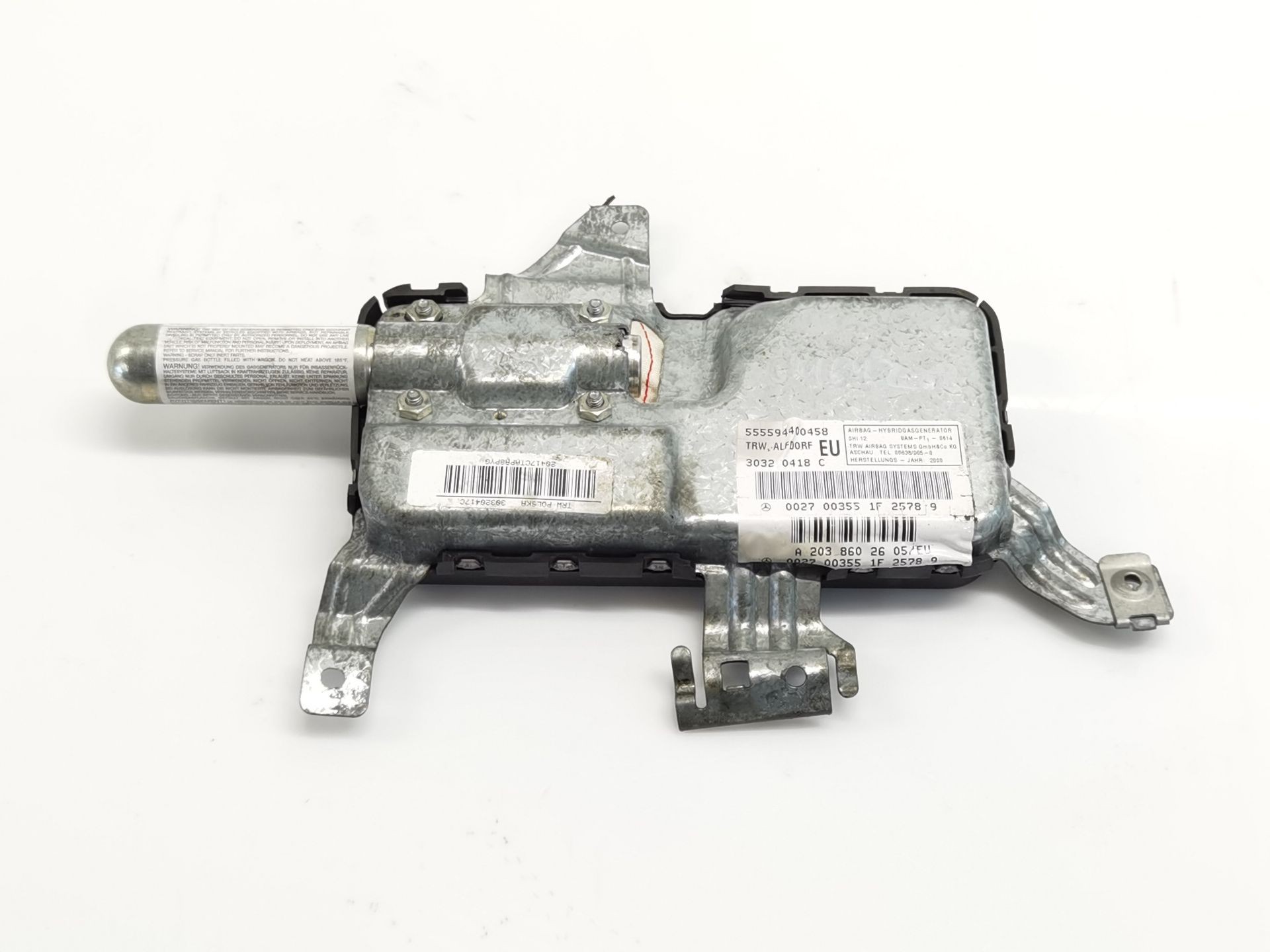 AIRBAG LATERAL DERECHO MERCEDES-BENZ CLASE C (W203) BERLINA A2038602605 A2038602605