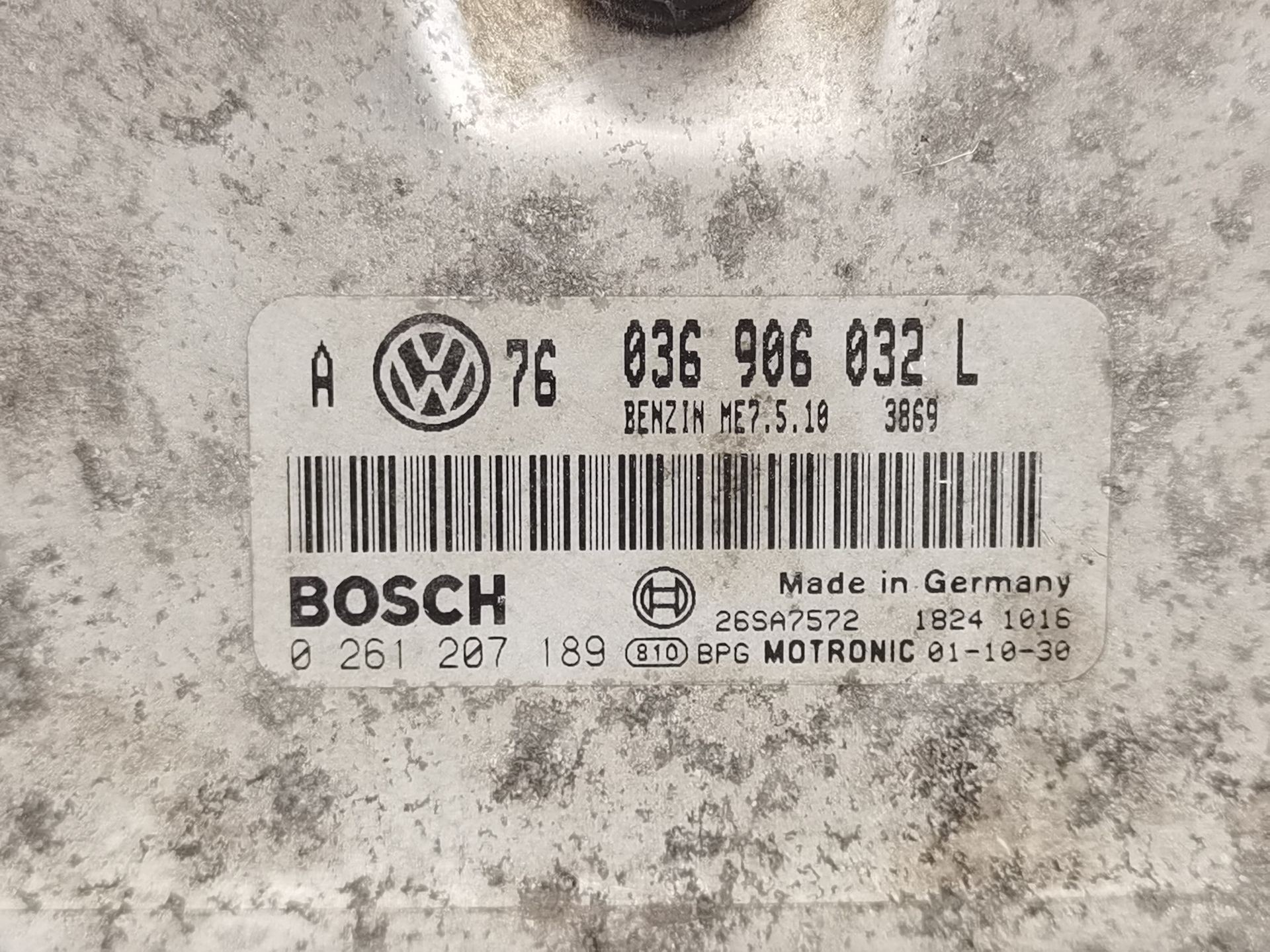 CENTRALITA MOTOR UCE SEAT IBIZA (6L1) 036906032L / 0261207189 036906032L0261207189 - Vista 2