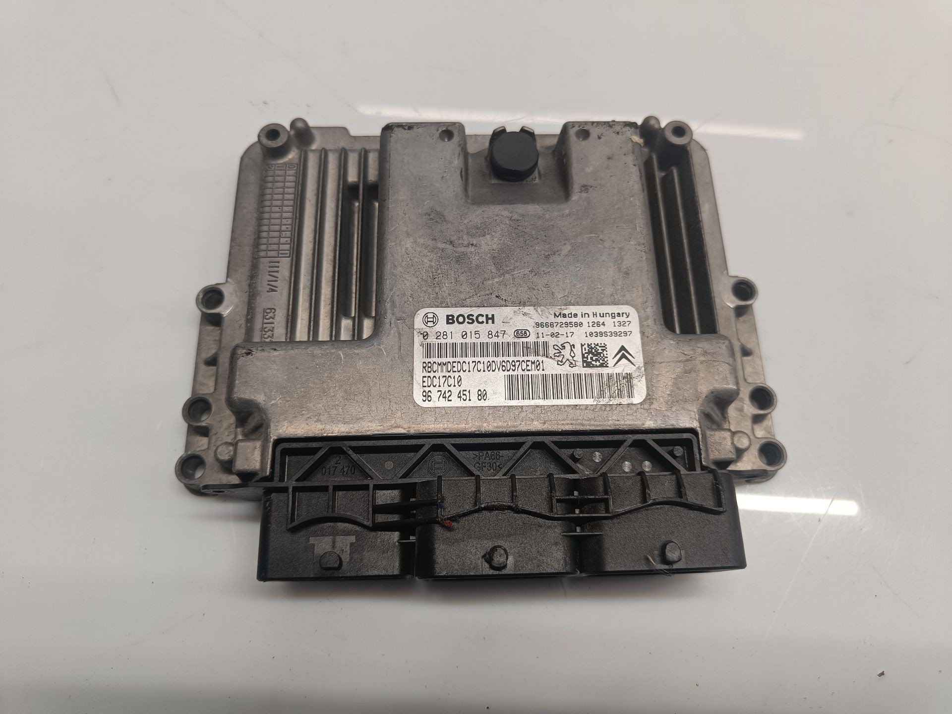 CENTRALITA MOTOR UCE CITROËN DS3 (SA_) 9666729580 / 9674245180 / 0281015847 966672958096742451800281015847