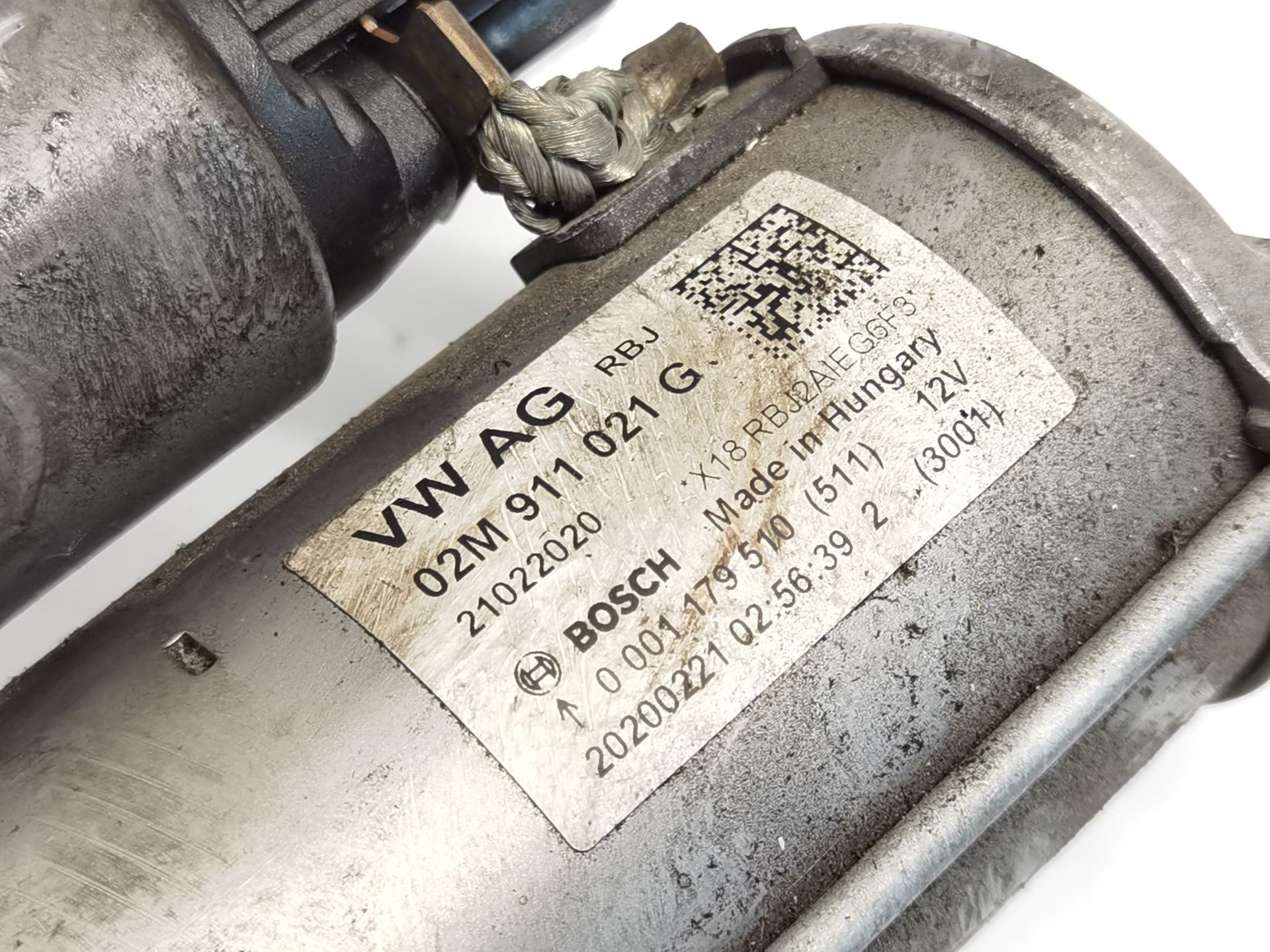 MOTOR ARRANQUE SKODA FABIA III (NJ3) 02M911021G 02M911021G - Vista 2
