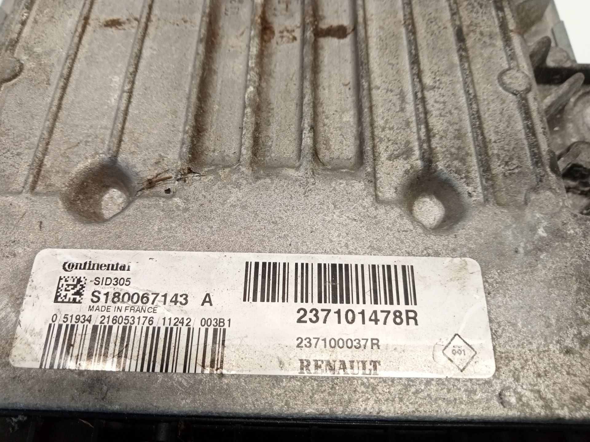 CENTRALITA MOTOR UCE RENAULT MEGANE III Hatchback (BZ0/1_, B3_) 237101478R / S180067143A / 237100037R 237101478RS180067143A237100037R - Vista 2