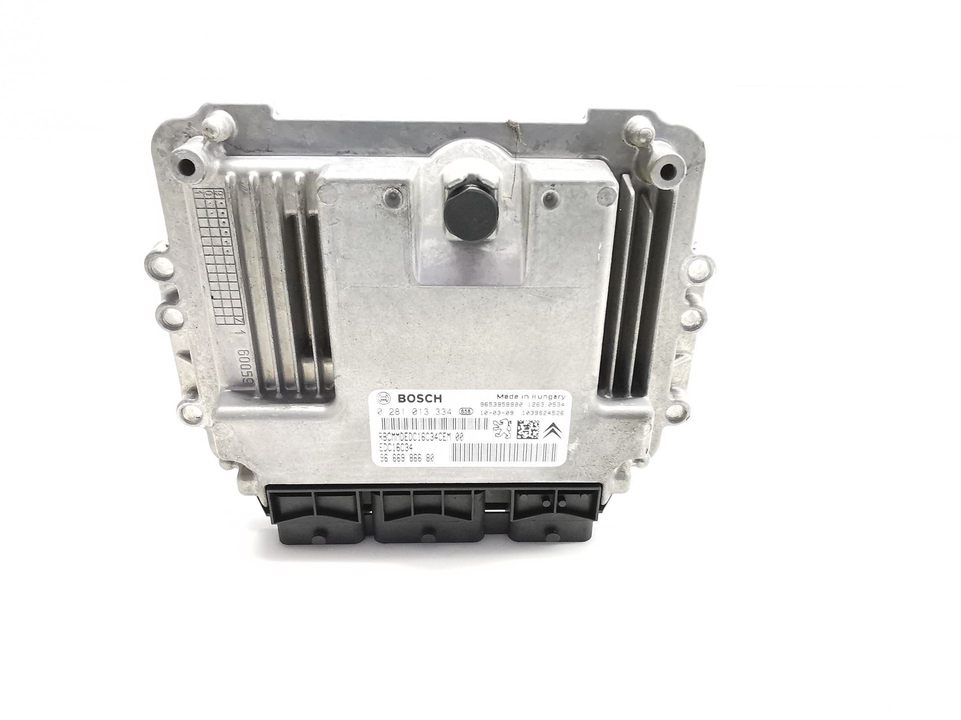CENTRALITA MOTOR UCE CITROËN C4 PICASSO I Monospace (UD_) 9666986680 / EDC16C34 / 0281013334 9666986680EDC16C340281013334