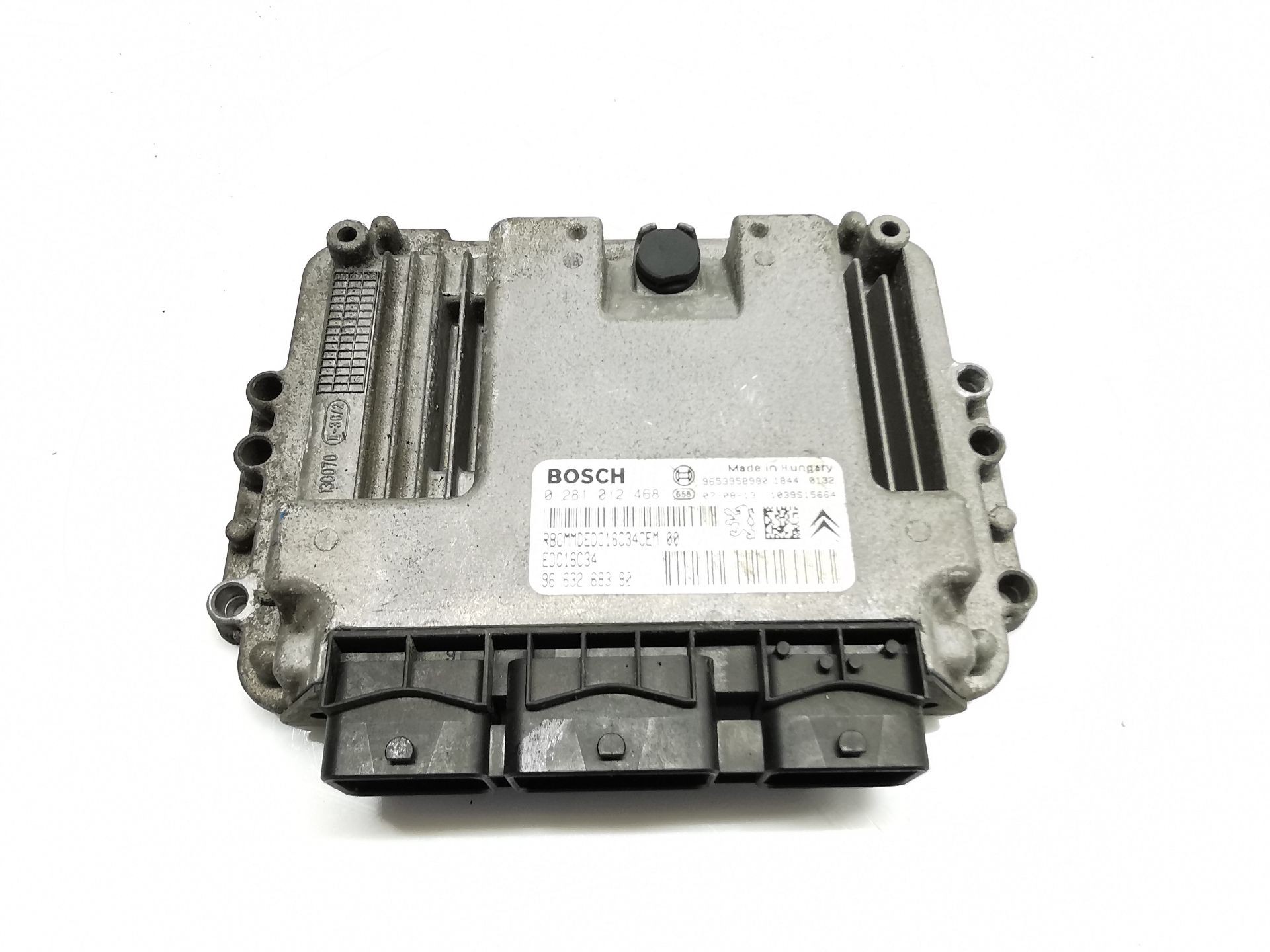 CENTRALITA MOTOR UCE CITROËN XSARA PICASSO (N68) 9663268380 / EDC16C34 / 0281012468 9663268380EDC16C340281012468