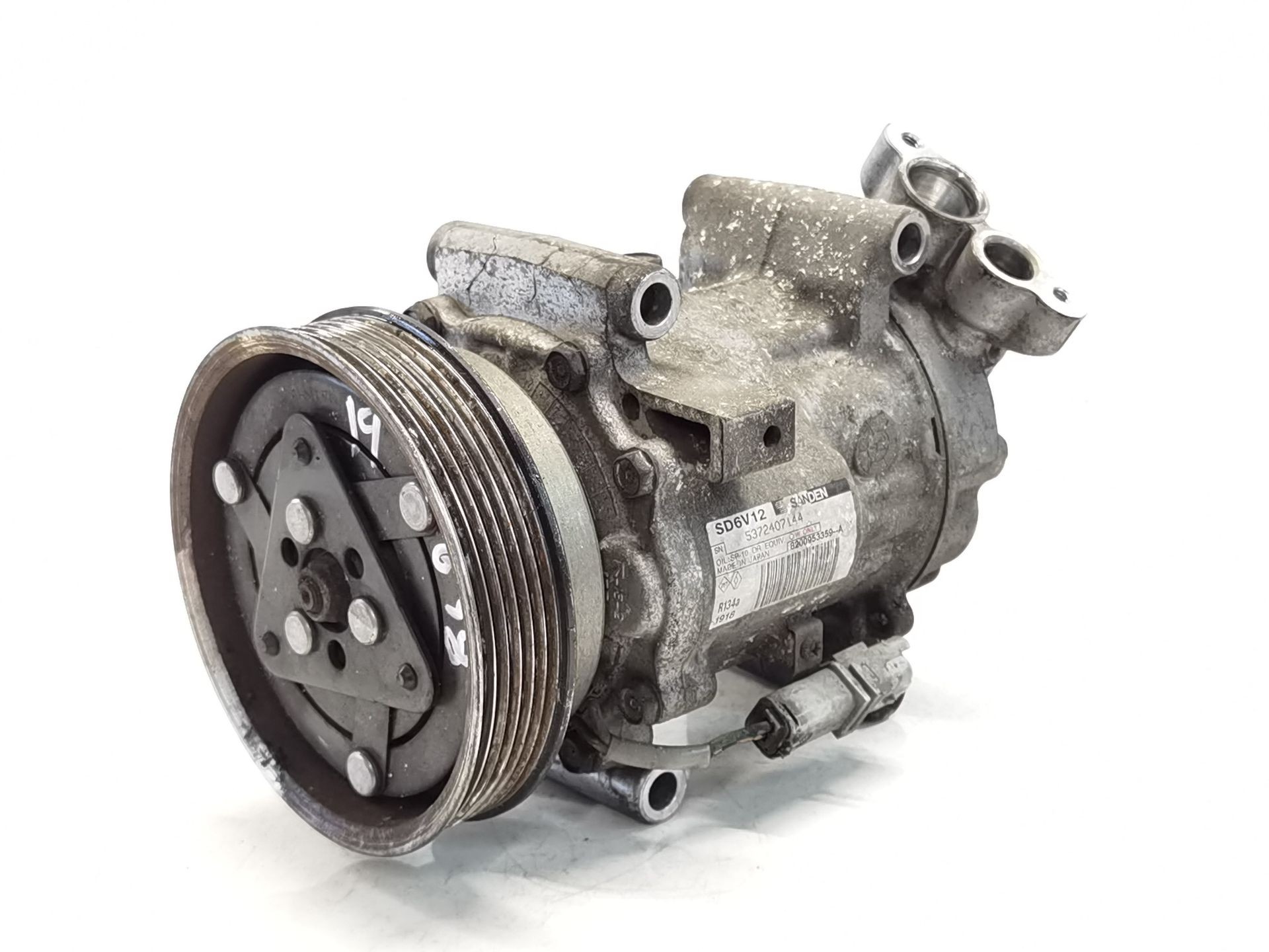 COMPRESOR AIRE ACONDICIONADO RENAULT CLIO III (BR0/1, CR0/1) 8200953359A / 5372407144 8200953359A5372407144