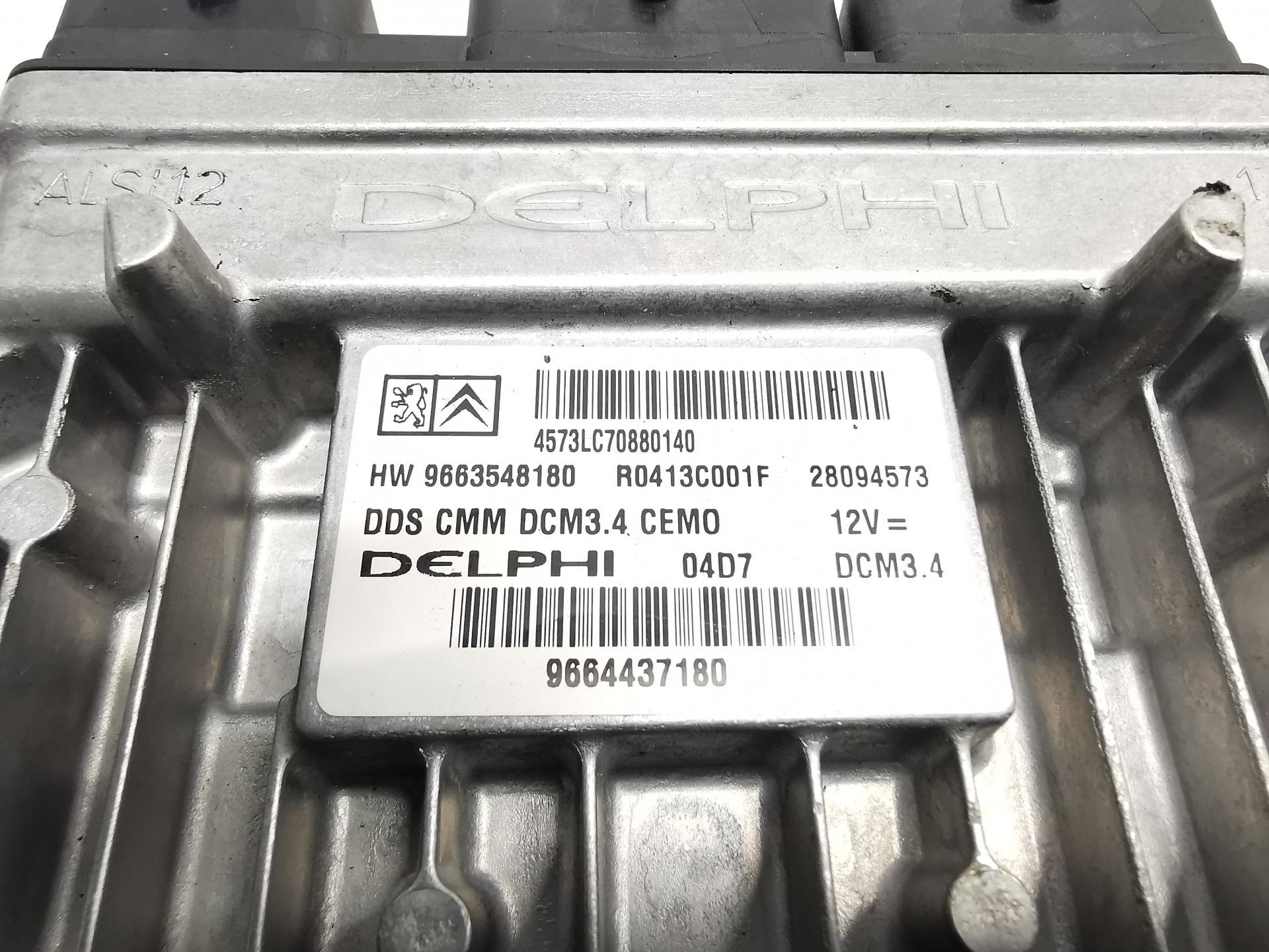 CENTRALITA MOTOR UCE PEUGEOT 407 (6D_) HW9663548180 / 9663548180 HW96635481809663548180 - Vista 3
