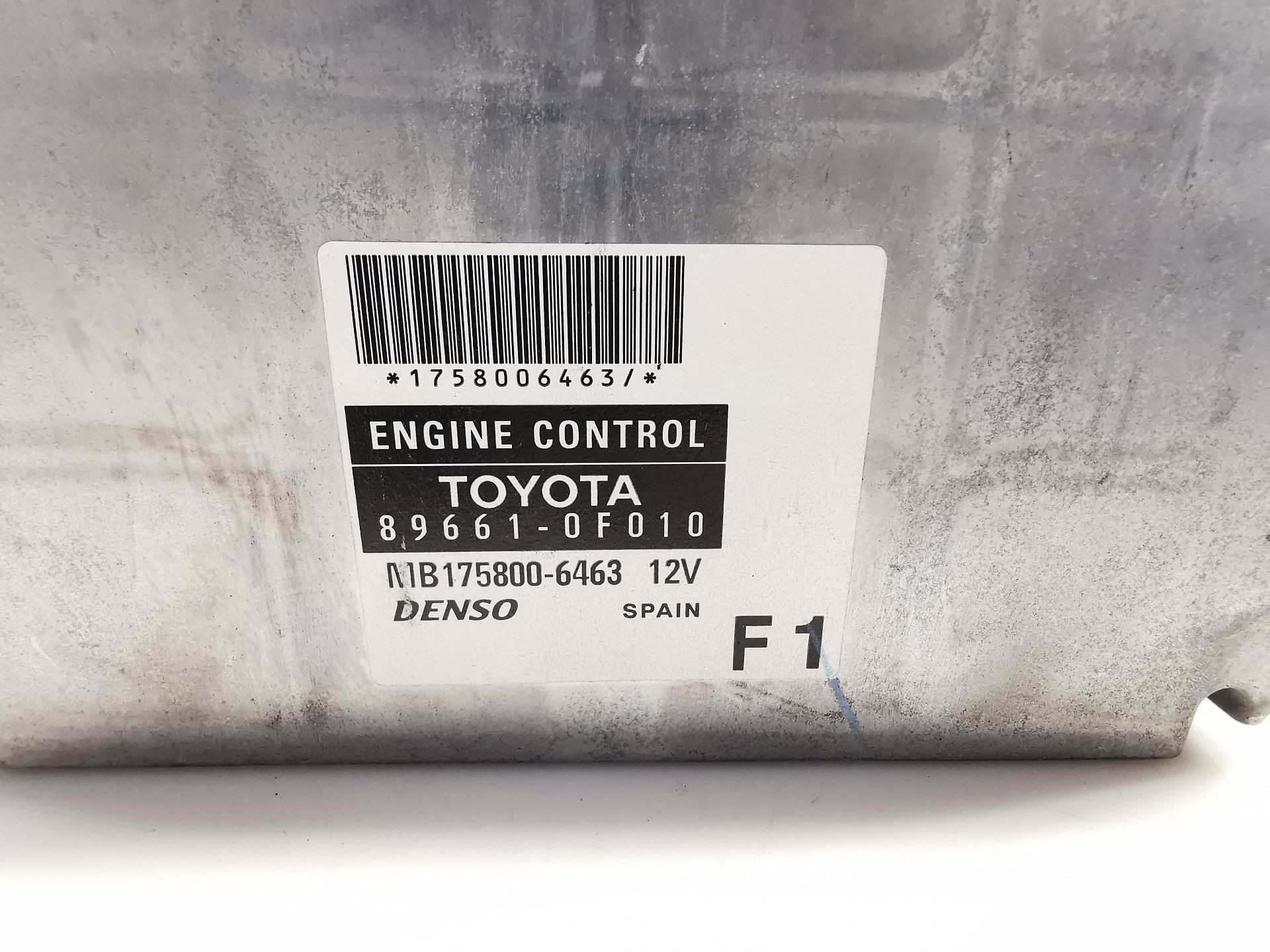 CENTRALITA MOTOR UCE TOYOTA COROLLA VERSO (R1) 896610F010 / MB175806463 896610F010MB175806463 - Vista 2