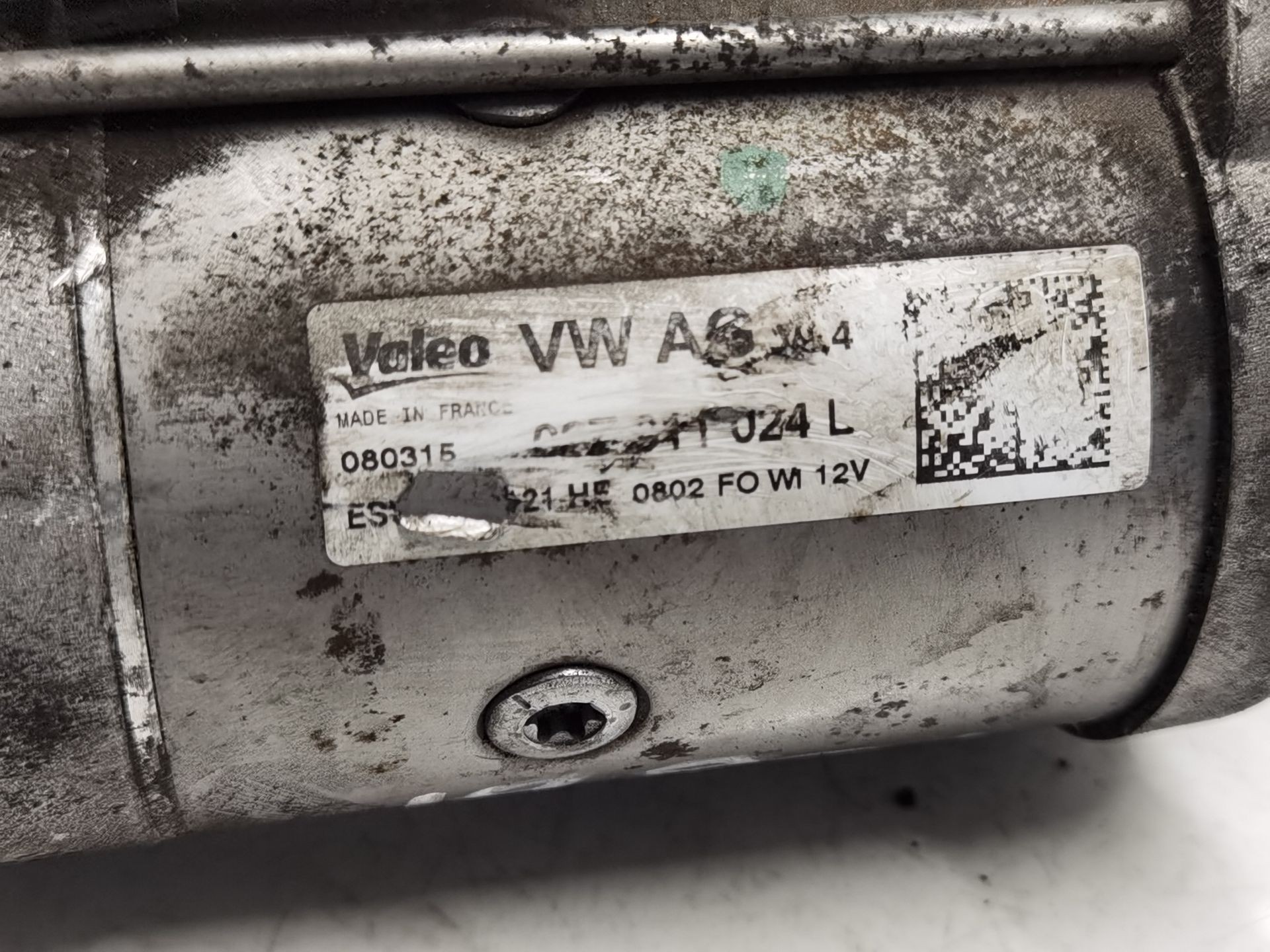 MOTOR ARRANQUE SEAT LEON (5F1) 02Z911024L 02Z911024L - Vista 2
