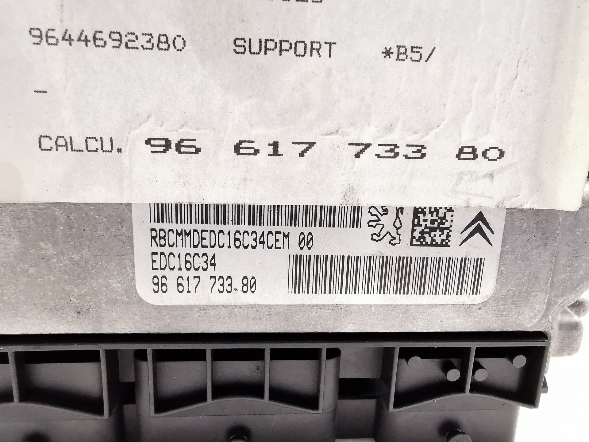 CENTRALITA MOTOR UCE CITROËN C4 Coupé (LA_) 9661773380 / EDC1634 9661773380EDC1634 - Vista 2