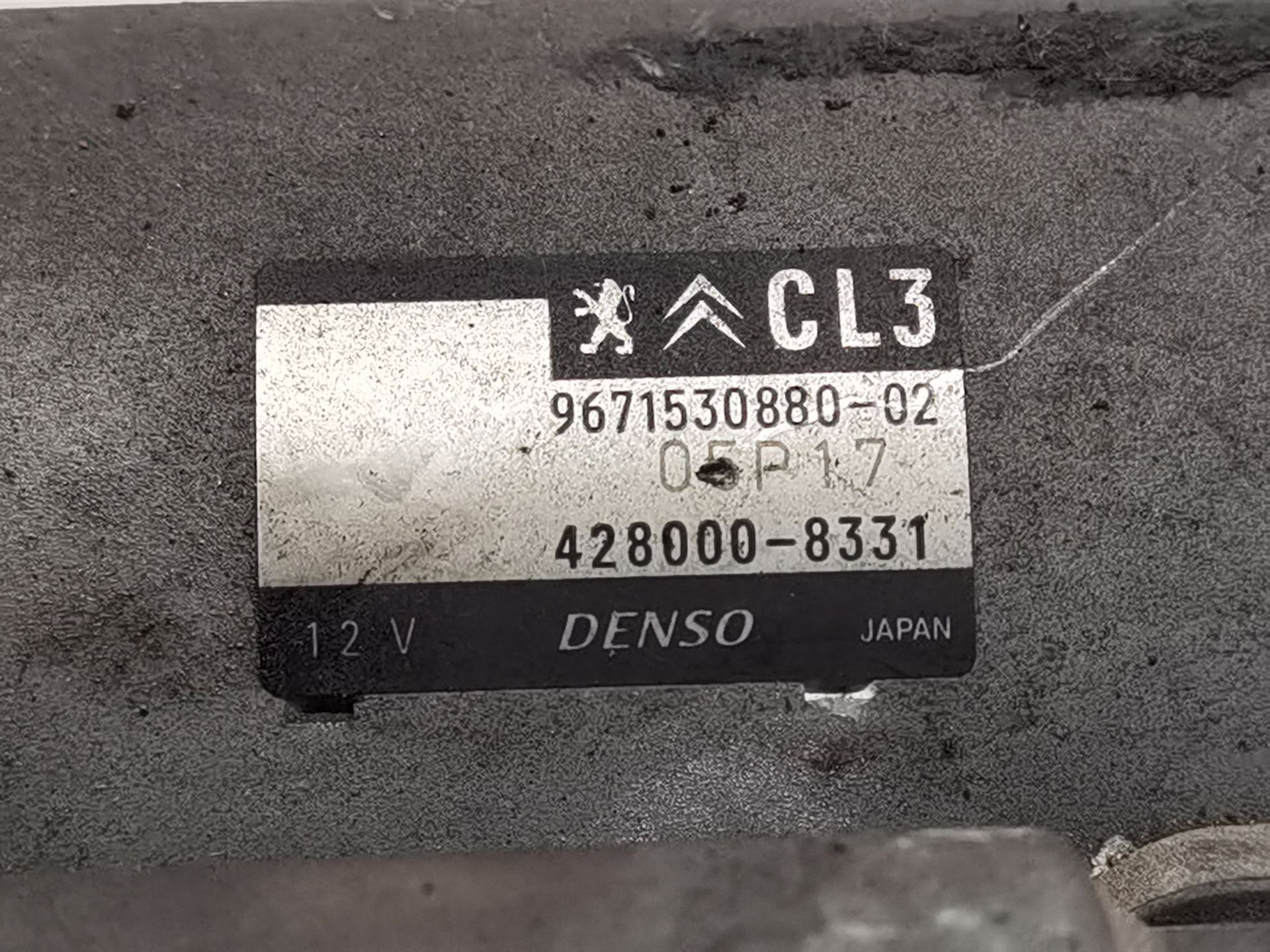 MOTOR ARRANQUE PEUGEOT 208 967153088002 967153088002 - Vista 3
