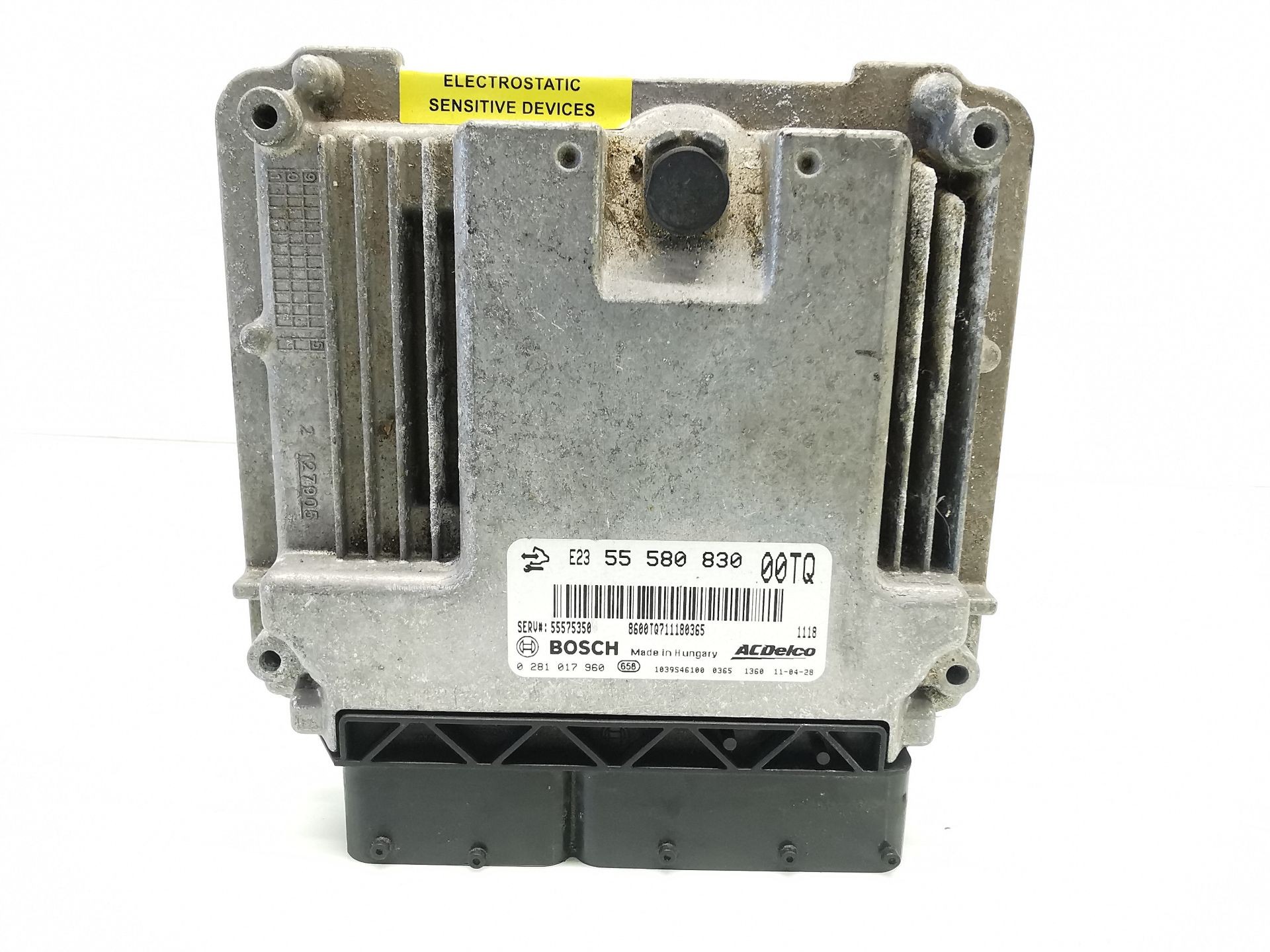 CENTRALITA MOTOR UCE OPEL CORSA D (S07) 55580830 / 55575350 / 0281017960 55580830555753500281017960