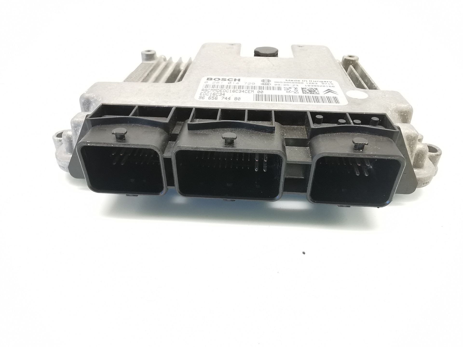 CENTRALITA MOTOR UCE CITROËN C4 GRAND PICASSO I (UA_) 9665674480 / EDC16C34 / 0281014729 9665674480EDC16C340281014729 - Vista 2