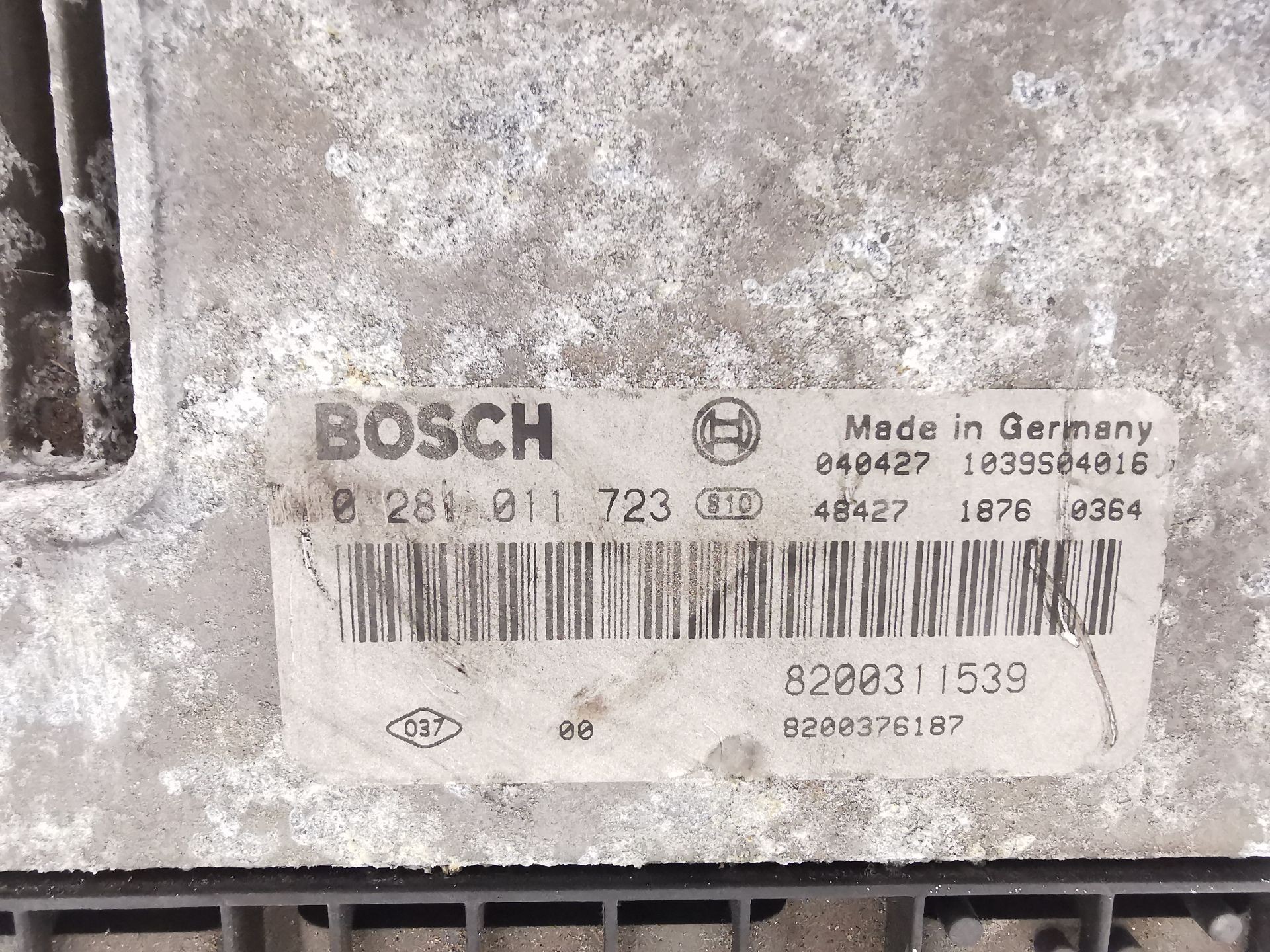 CENTRALITA MOTOR UCE RENAULT LAGUNA II (BG0/1_) 0281011723 0281011723 - Vista 2