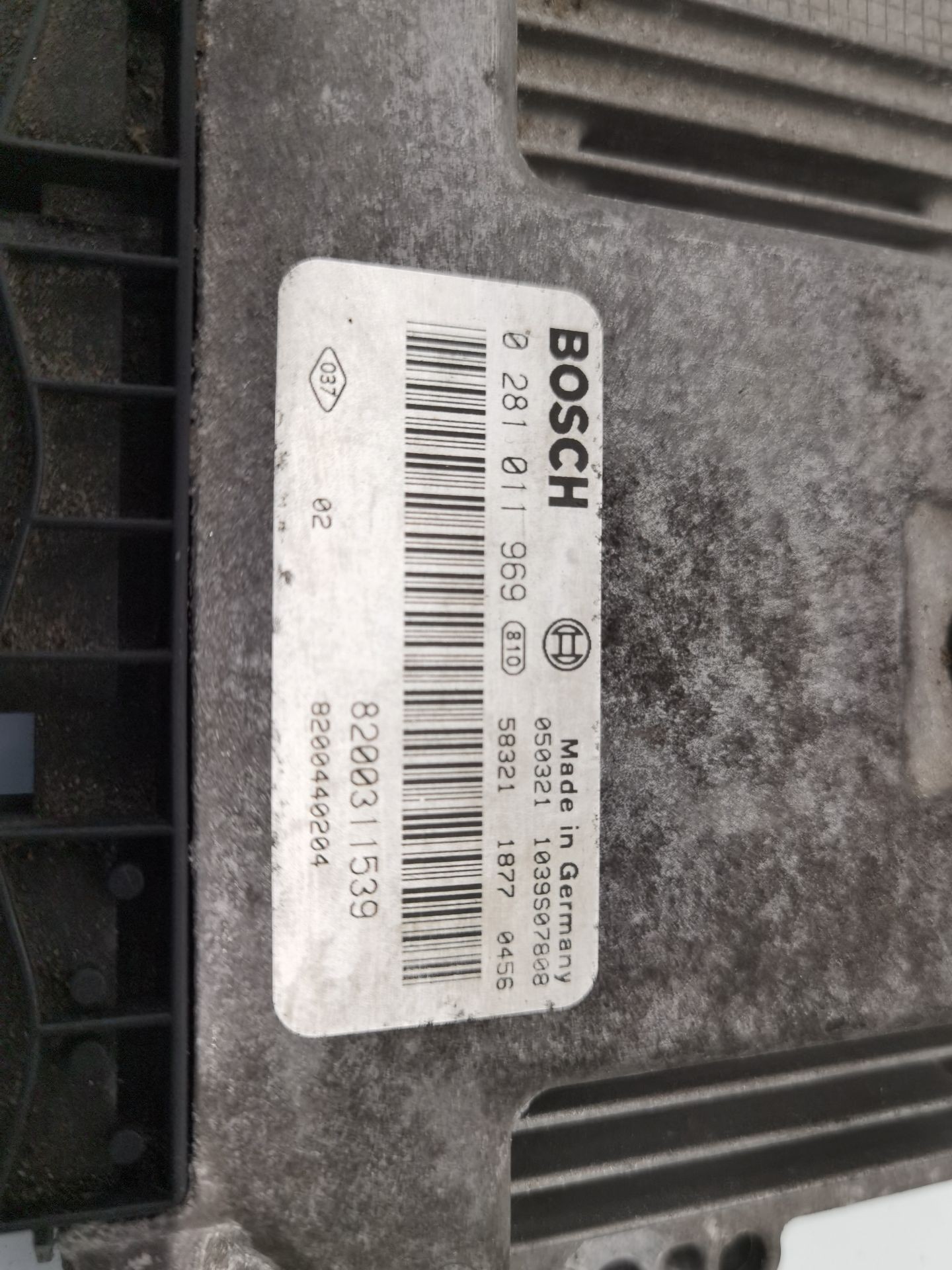 CENTRALITA MOTOR UCE RENAULT LAGUNA II (BG0/1_) 8200311539/8200440204 / 0281011969 820031153982004402040281011969 - Vista 2