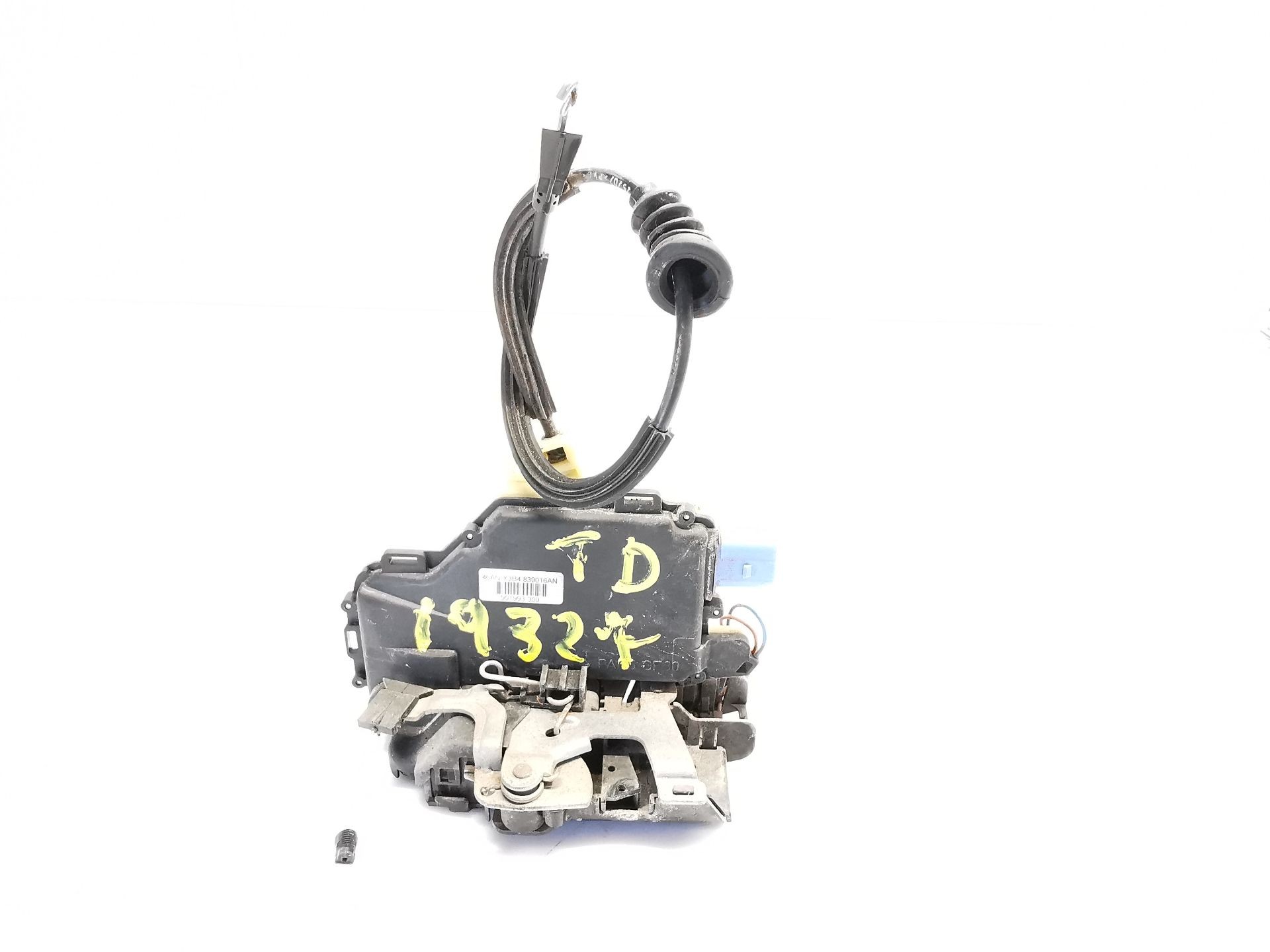 CERRADURA PUERTA TRASERA DERECHA SEAT IBIZA (6L1) 3B4839016AG 3B4839016AG