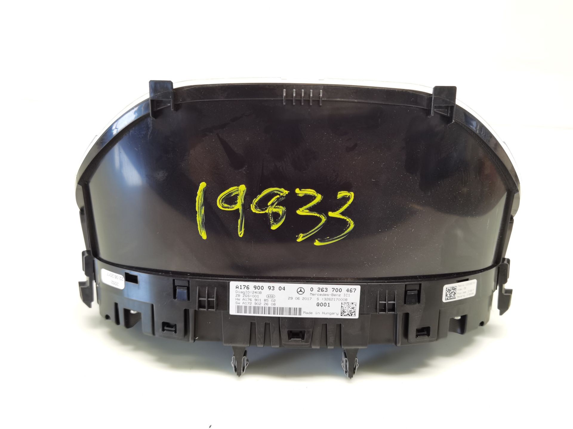 CUADRO INSTRUMENTOS MERCEDES-BENZ CLASE A (W176) A1769009304 / 0263700467 A17690093040263700467 - Vista 3