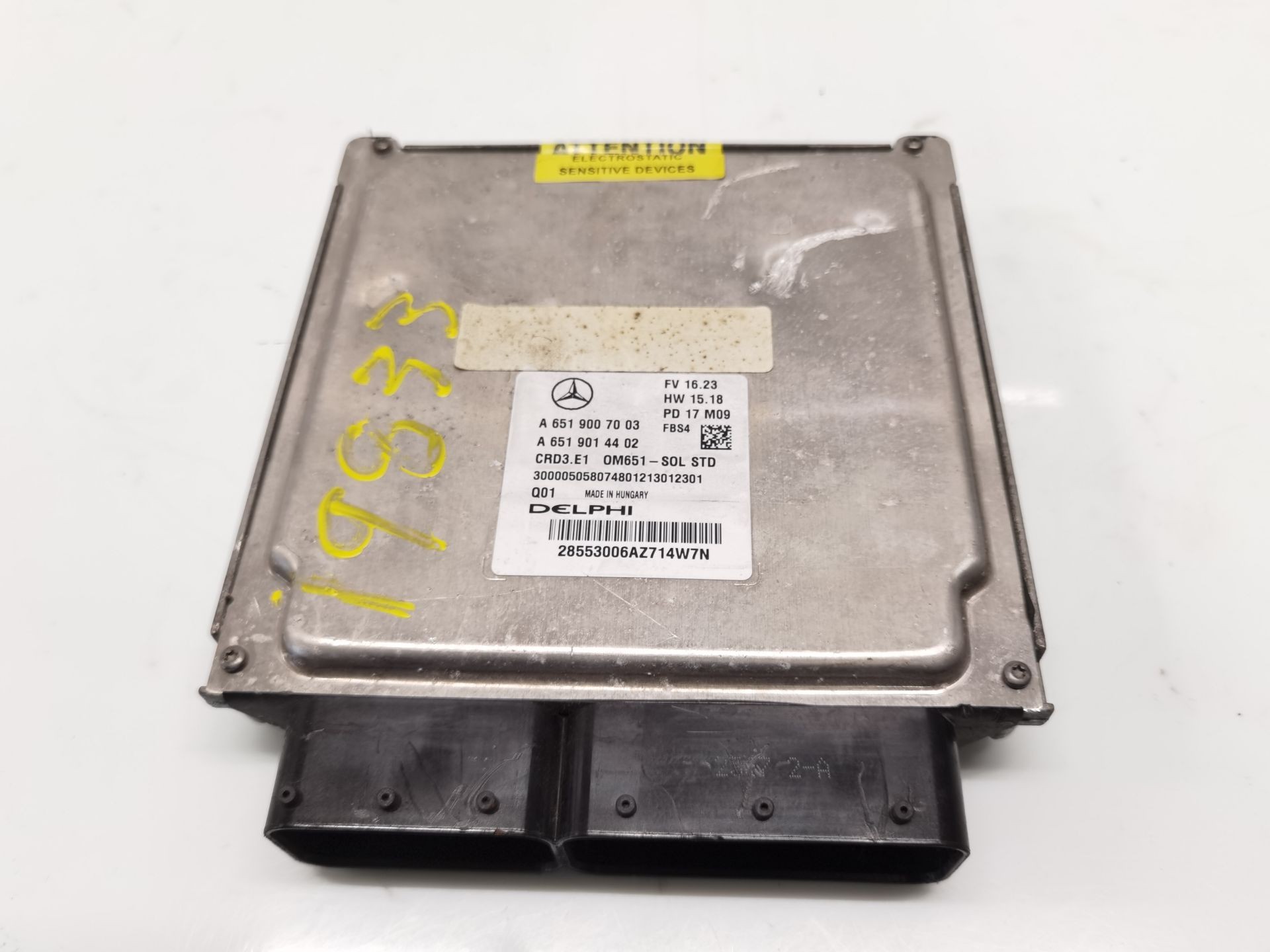 CENTRALITA MOTOR UCE MERCEDES-BENZ CLASE A (W176) A6519007003 / A6519014422 A6519007003A6519014422 - Vista 3