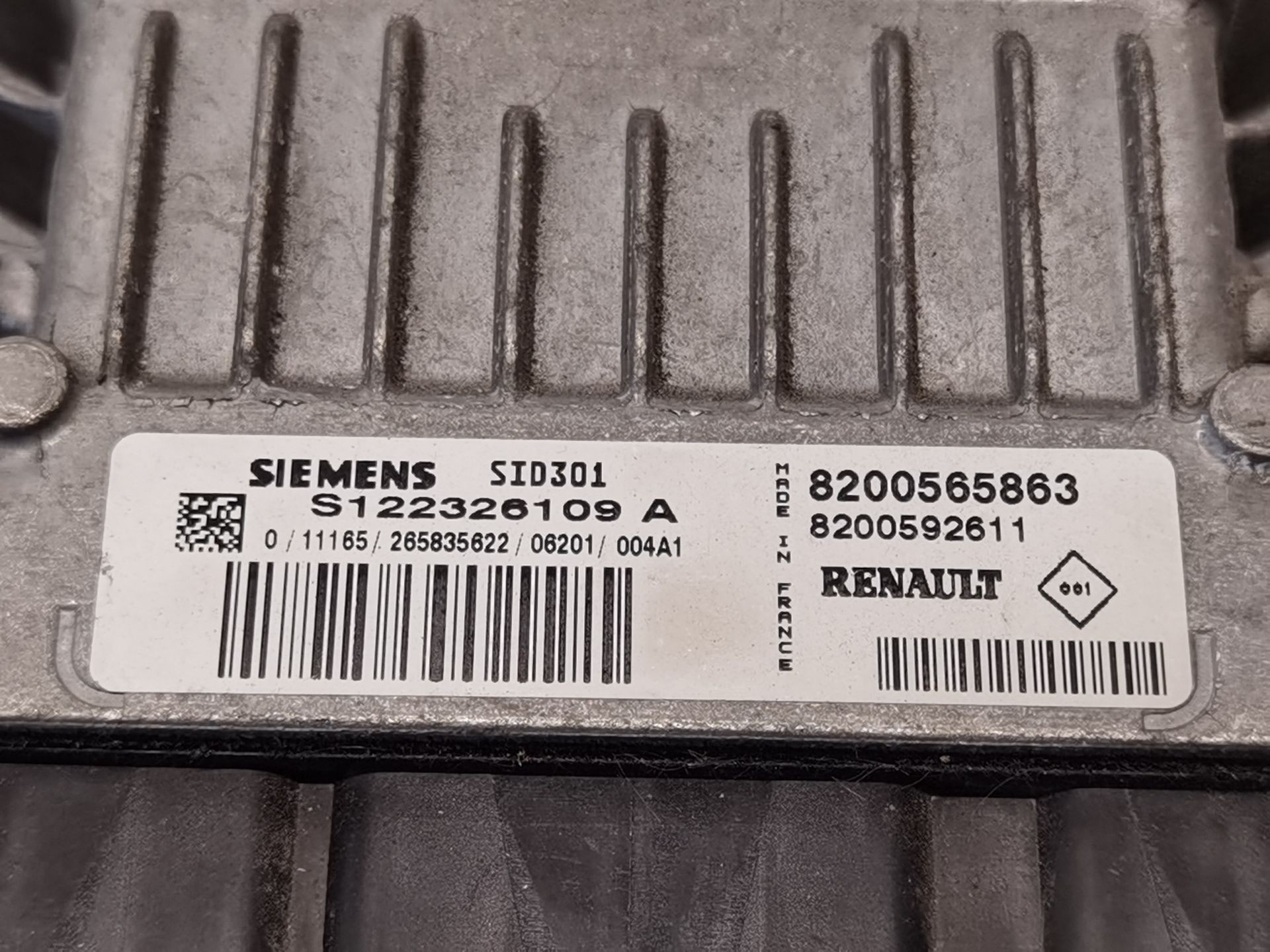 CENTRALITA MOTOR UCE RENAULT GRAND SCÉNIC II (JM0/1_) 8200565863 / S122326109A / 8200592611 8200565863S122326109A8200592611 - Vista 2