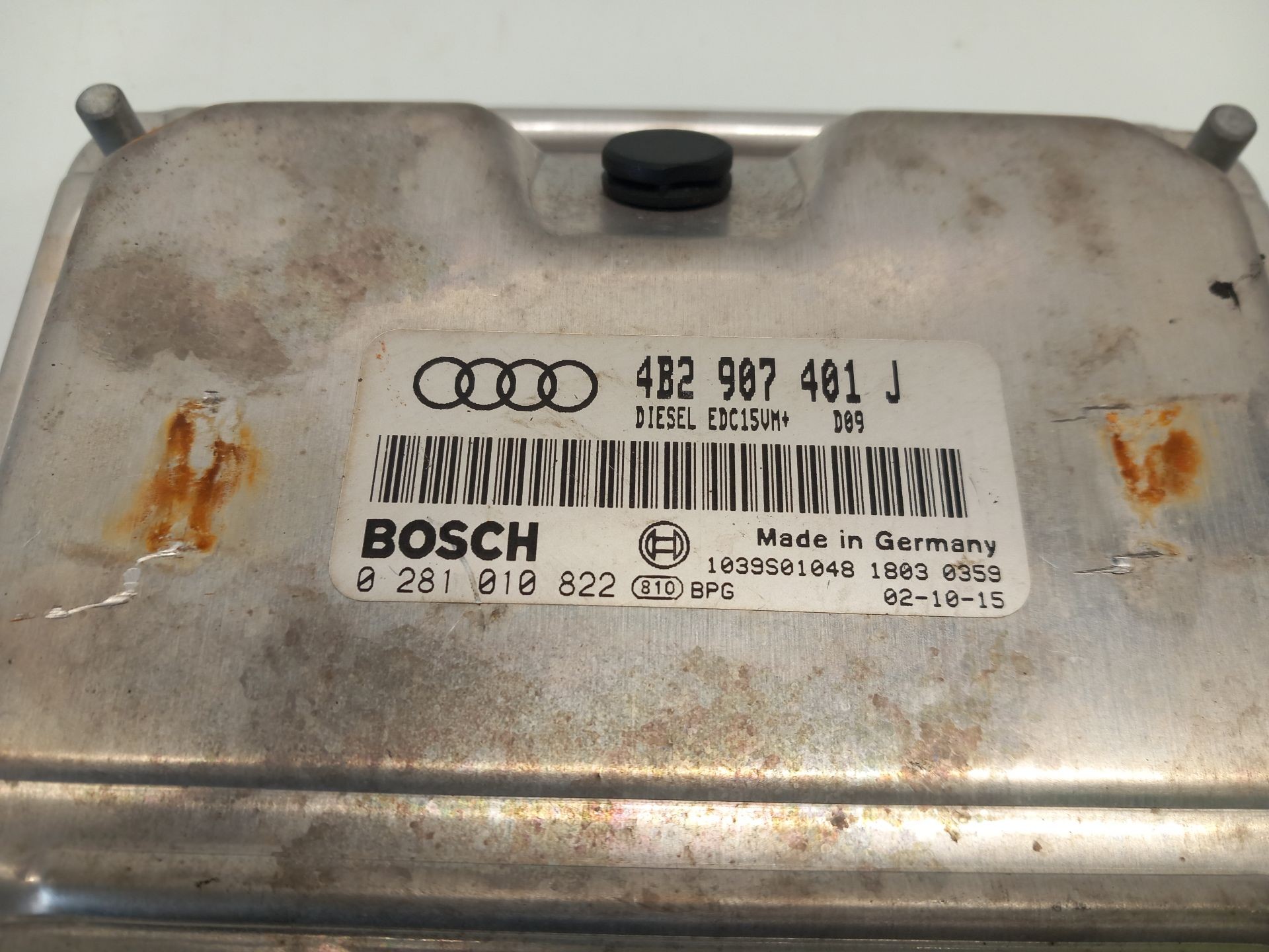 CENTRALITA MOTOR UCE AUDI A6 C5 Avant (4B5, 4B6) 4B2907401J / 0281010822 4B2907401J0281010822 - Vista 2