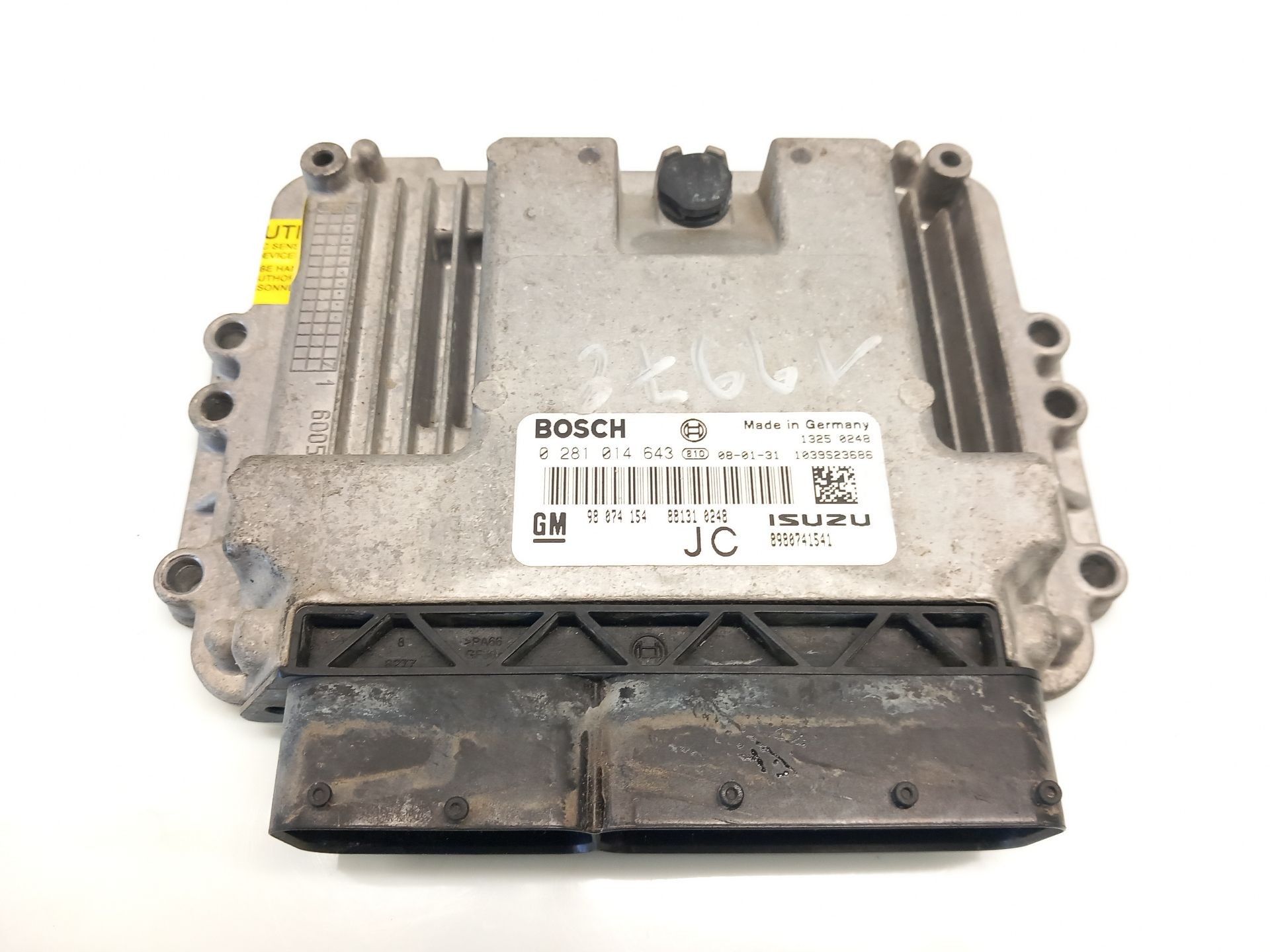 CENTRALITA MOTOR UCE OPEL ASTRA H GTC (A04) 98074154 / 8980741541 / 0281014643 9807415489807415410281014643