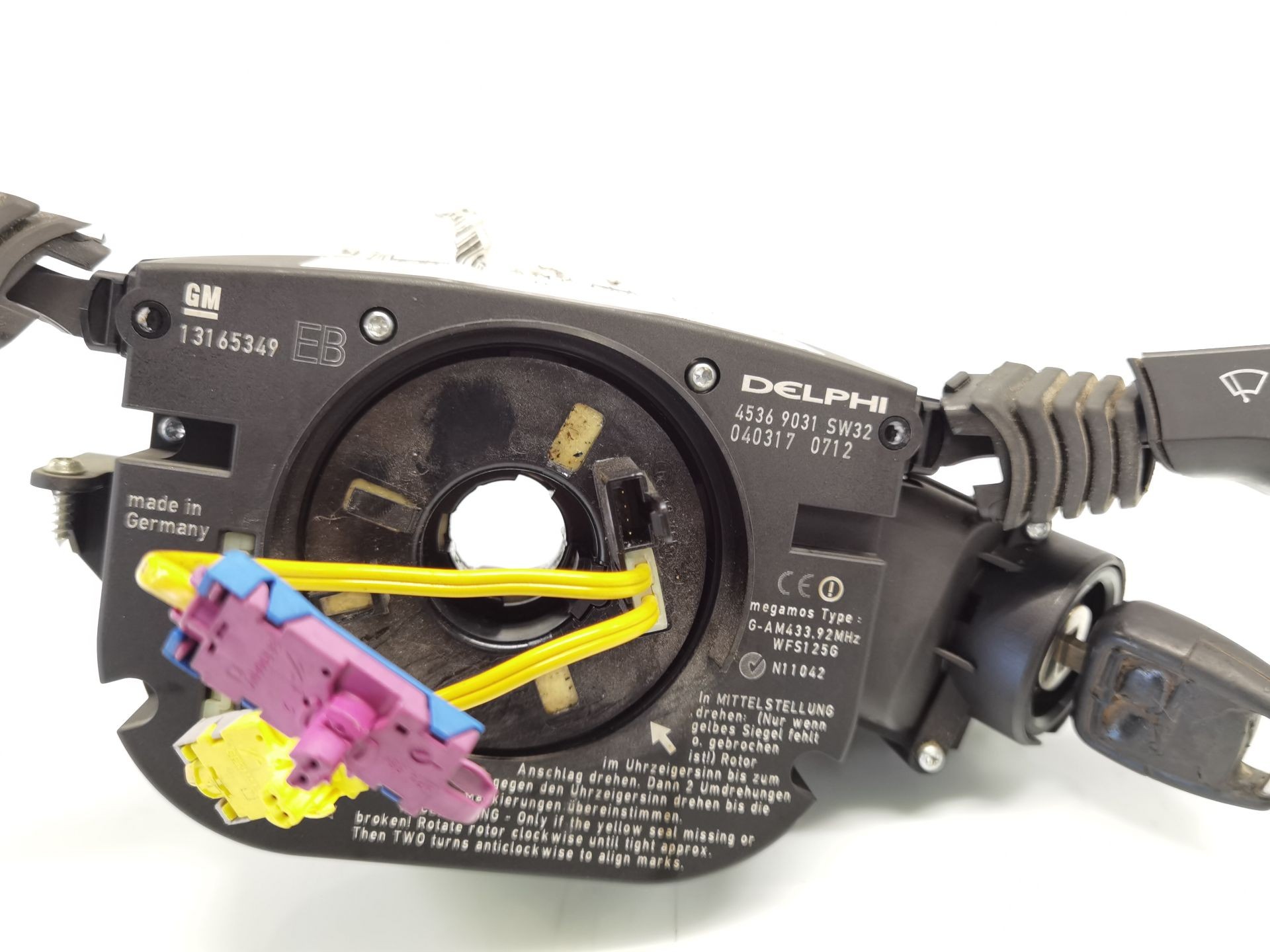 COM 2000 OPEL VECTRA C BERLINA 13165349 / 45369031SW32 1316534945369031SW32 - Vista 3