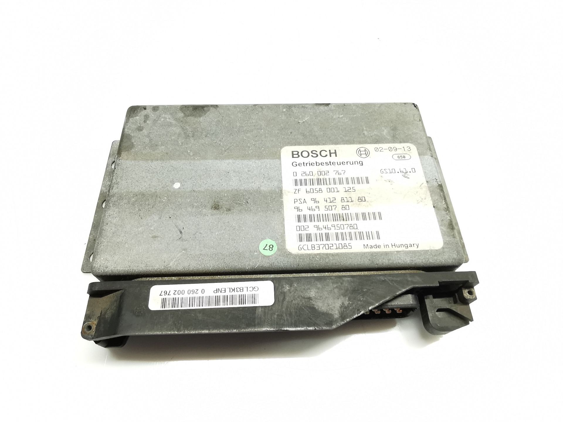 CENTRALITA MOTOR UCE PEUGEOT 607 (9D, 9U) 9646950780 / 0260002767 / 9646950780 964695078002600027679646950780