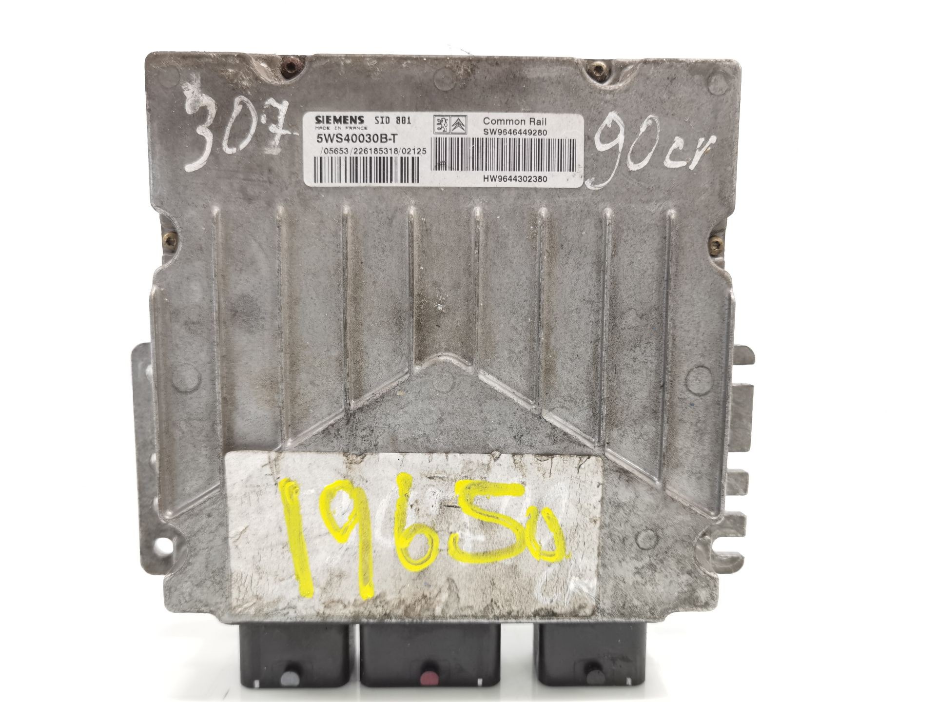 CENTRALITA MOTOR UCE CITROËN XSARA (N1) SW9646449280 / 9646449280 / HW9644302380 / 9644302380 / 5WS40030BT SW96464492809646449280HW964430238096443023805WS40030BT