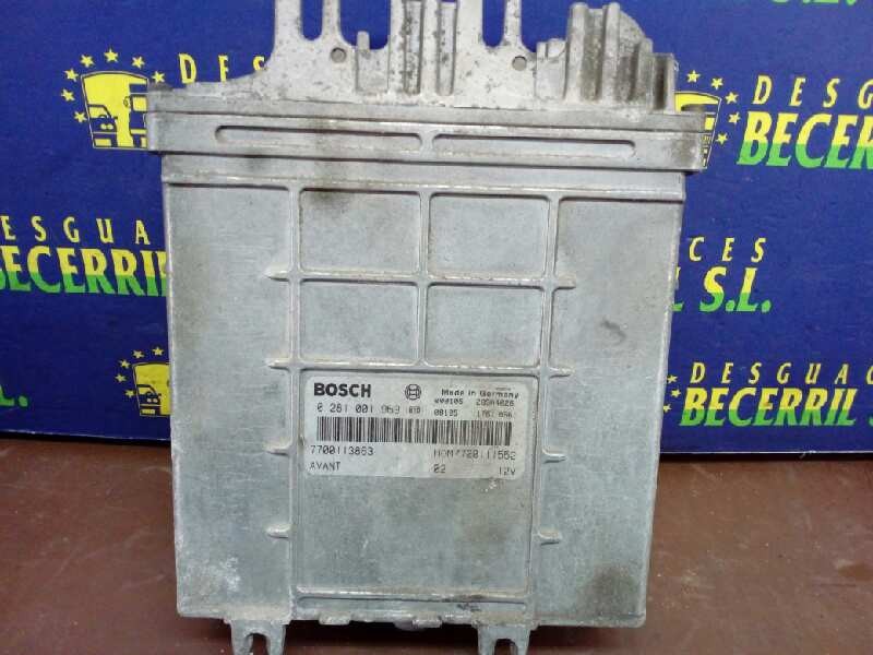 CENTRALITA MOTOR UCE RENAULT MEGANE I FASE 2 BERLINA (BA0) HOM7700111552 / 7700113863 / 0281001969 HOM770011155277001138630281001969