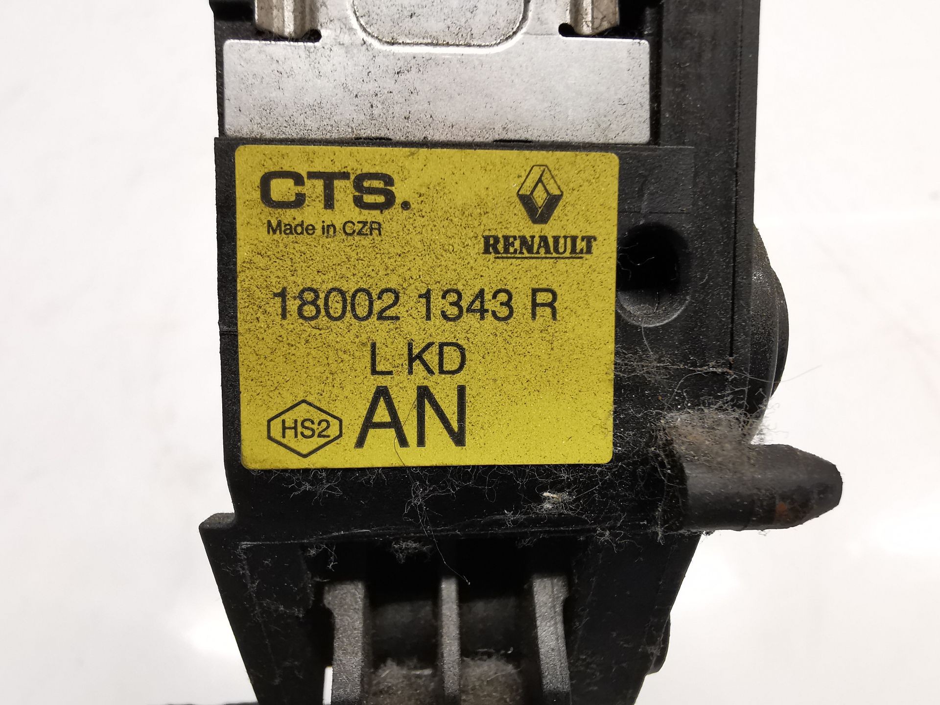PEDAL ACELERADOR DACIA LODGY (JS_) 180021343R 180021343R - Vista 3