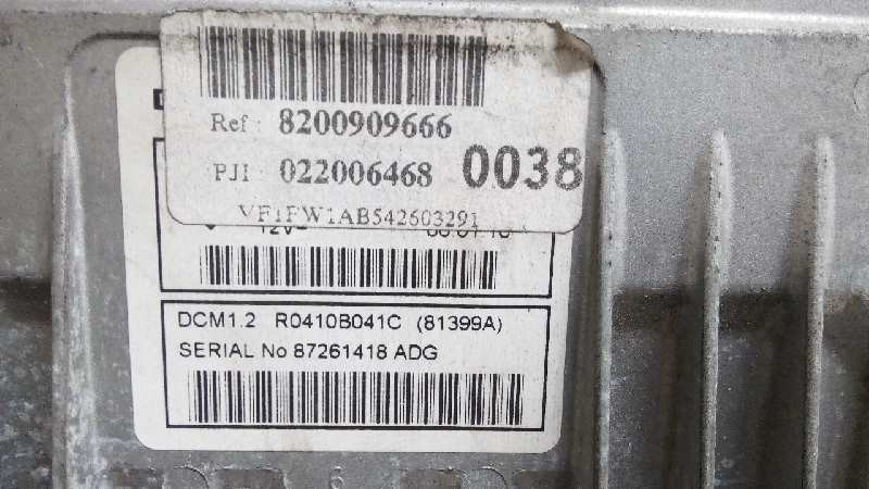 CENTRALITA MOTOR UCE RENAULT KANGOO 8200909666 / 022006468 8200909666022006468 - Vista 2