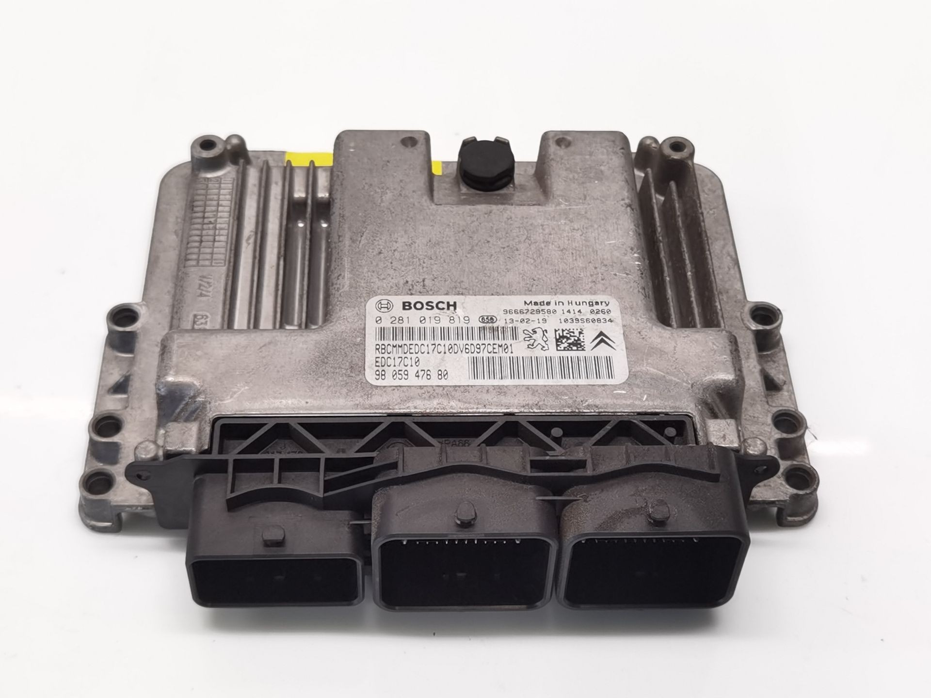 CENTRALITA MOTOR UCE CITROËN C3 PICASSO (SH_) 9805947680 / 0281019819 / 9666729580 980594768002810198199666729580