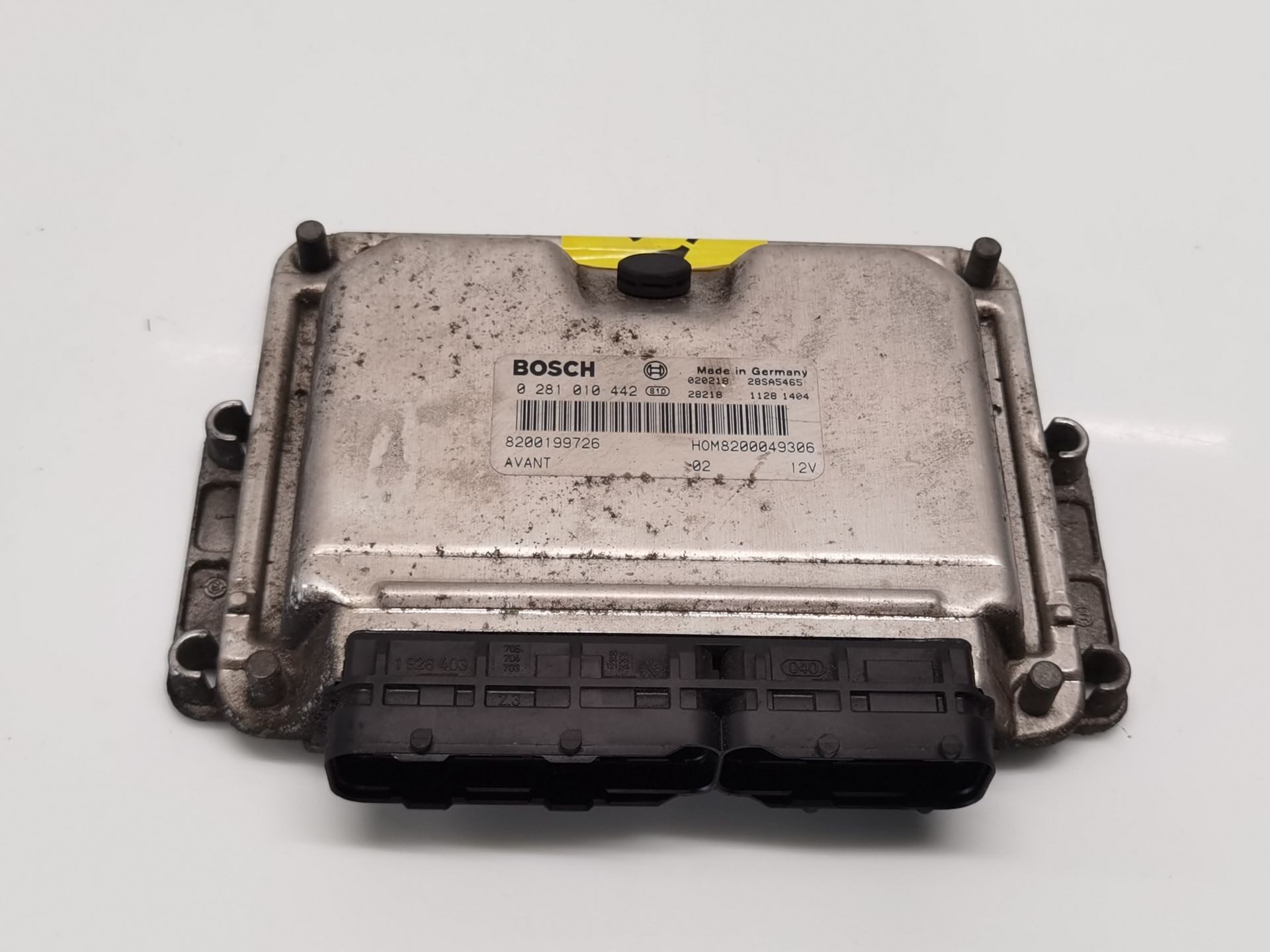 CENTRALITA MOTOR UCE RENAULT MEGANE I Classic (LA0/1_) 8200199726 / HOM8200049306 / 0281010442 8200199726HOM82000493060281010442