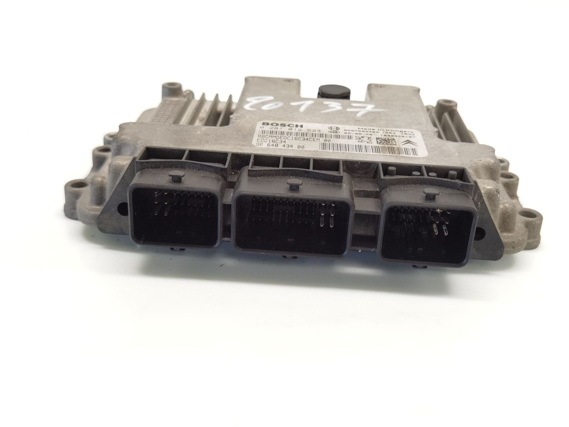 CENTRALITA MOTOR UCE CITROËN C3 I (FC_, FN_) 9664843480 / 9657699480 / EDC16C34 / 0281012523 96648434809657699480EDC16C340281012523 - Vista 3