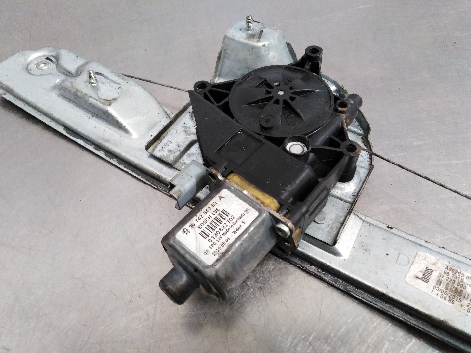 ELEVALUNAS DELANTERO DERECHO PEUGEOT 208 9674254380 9674254380 - Vista 2