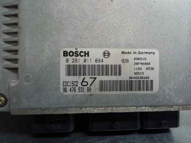 CENTRALITA MOTOR UCE CITROËN XSARA PICASSO 9647693180 / 0281011084 96476931800281011084 - Vista 2